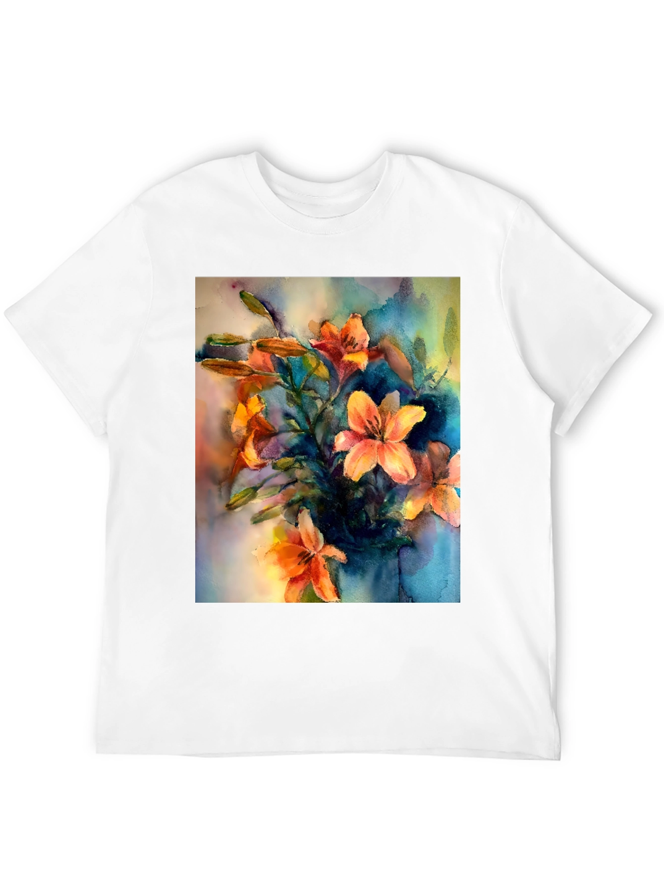 Floral Watercolor T-Shirt