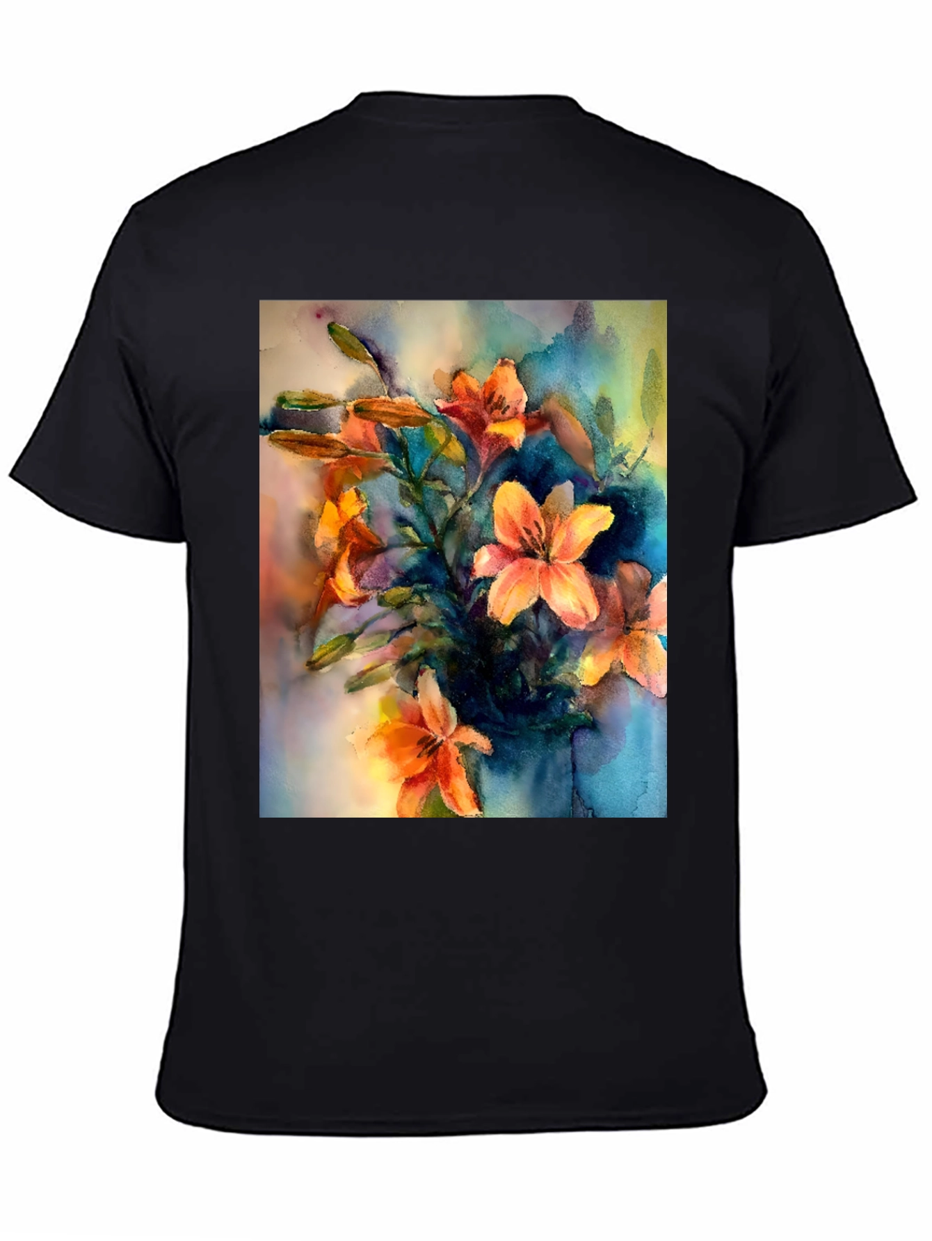 Floral Watercolor T-Shirt
