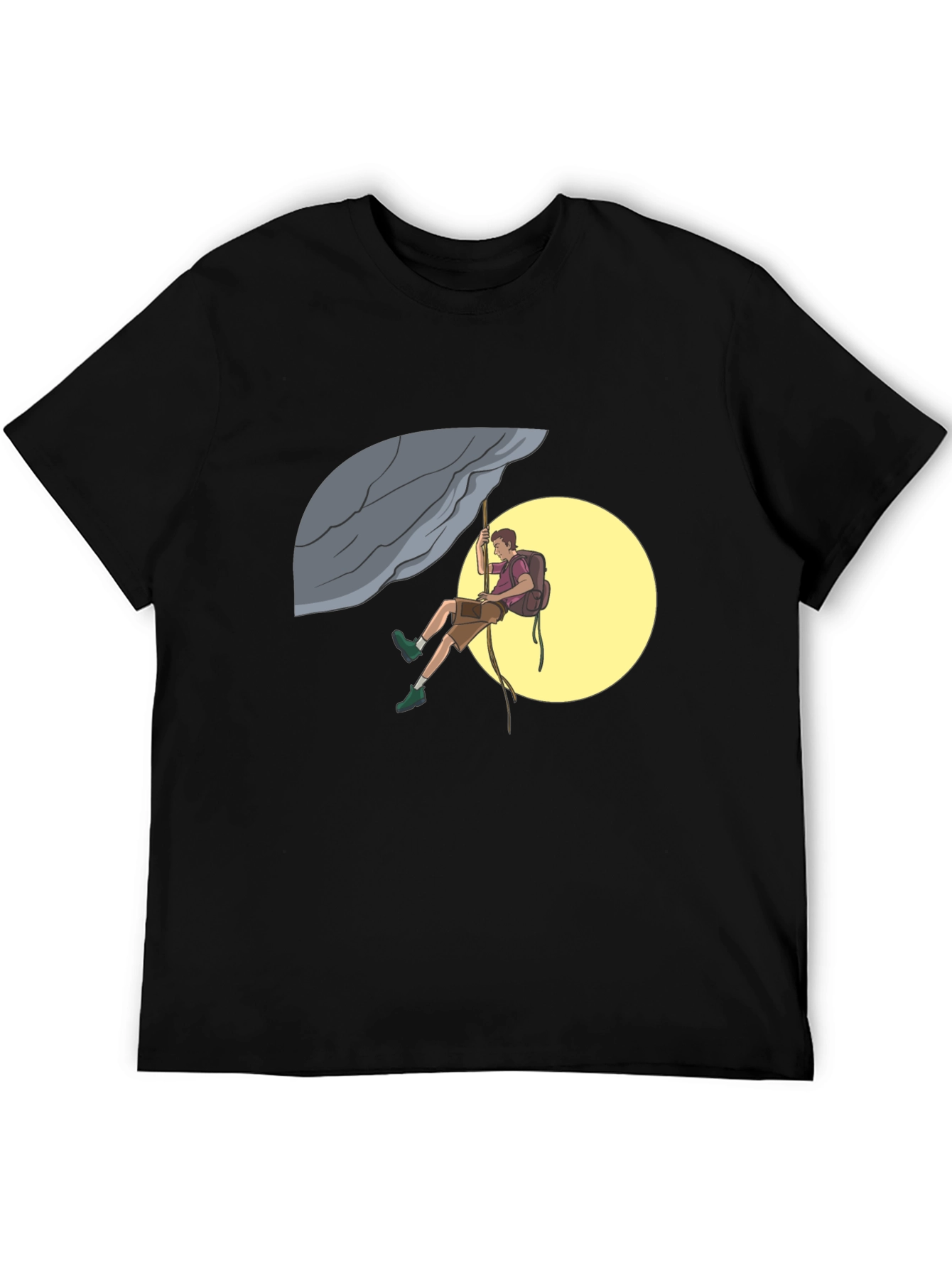 Rock Climbing Graphic Tee