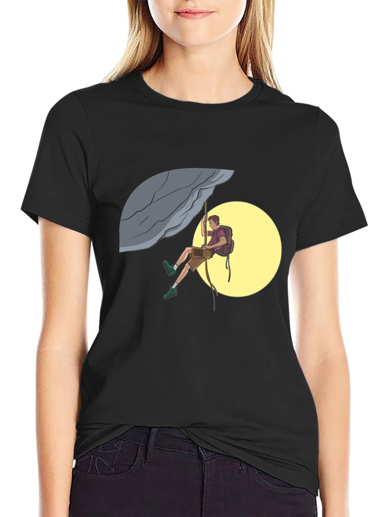 Rock Climbing Graphic Tee