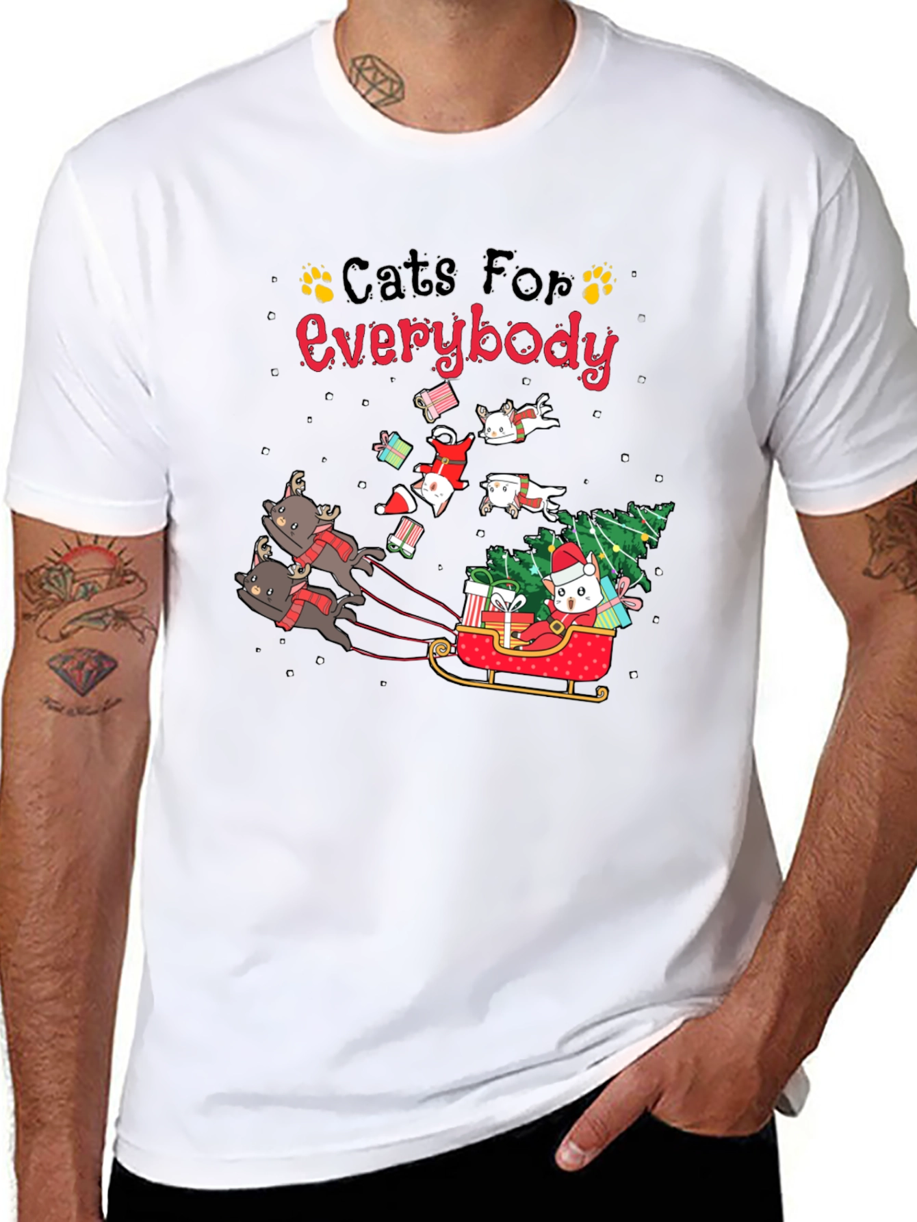 Cats For Everybody Graphic Tee