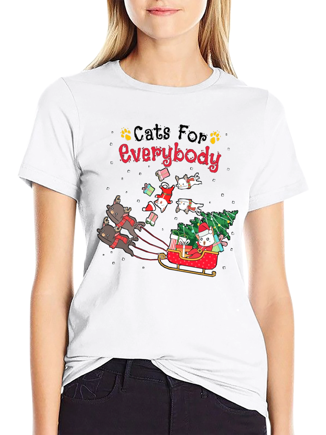 Cats For Everybody Graphic Tee