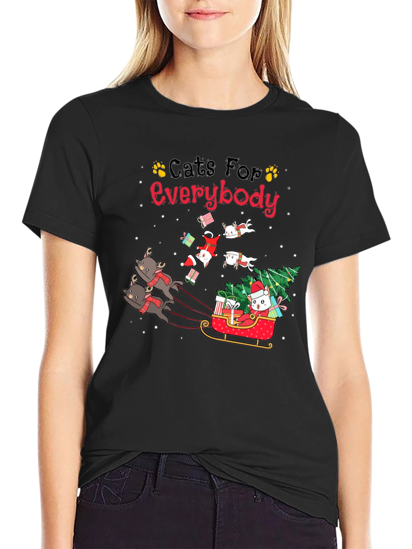 Cats For Everybody Graphic Tee