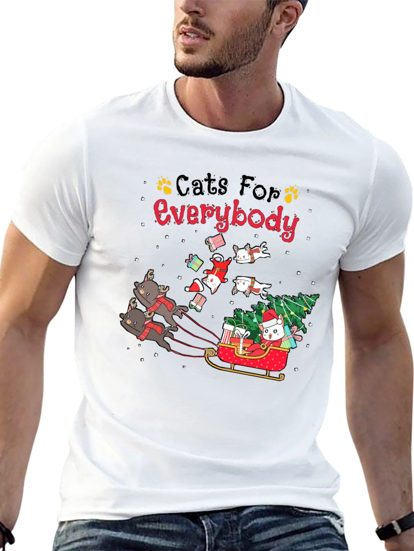 Cats For Everybody Graphic Tee