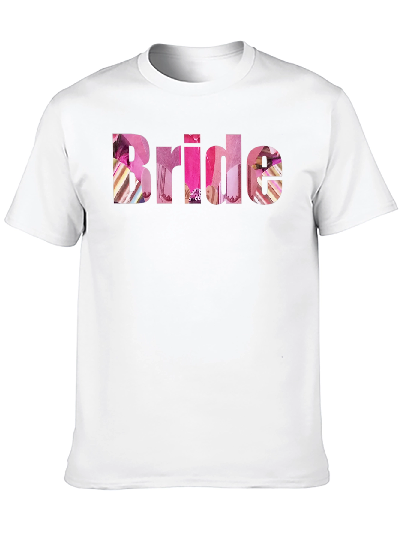 Bride Floral T-Shirt - Wedding Celebration Apparel