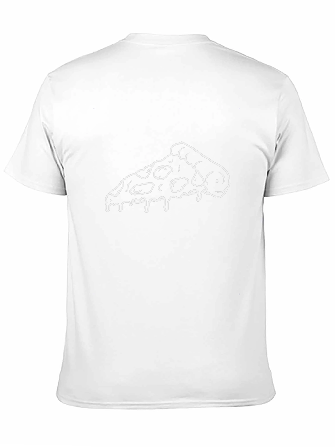 Pizza Slice Graphic Tee - Casual Comfort