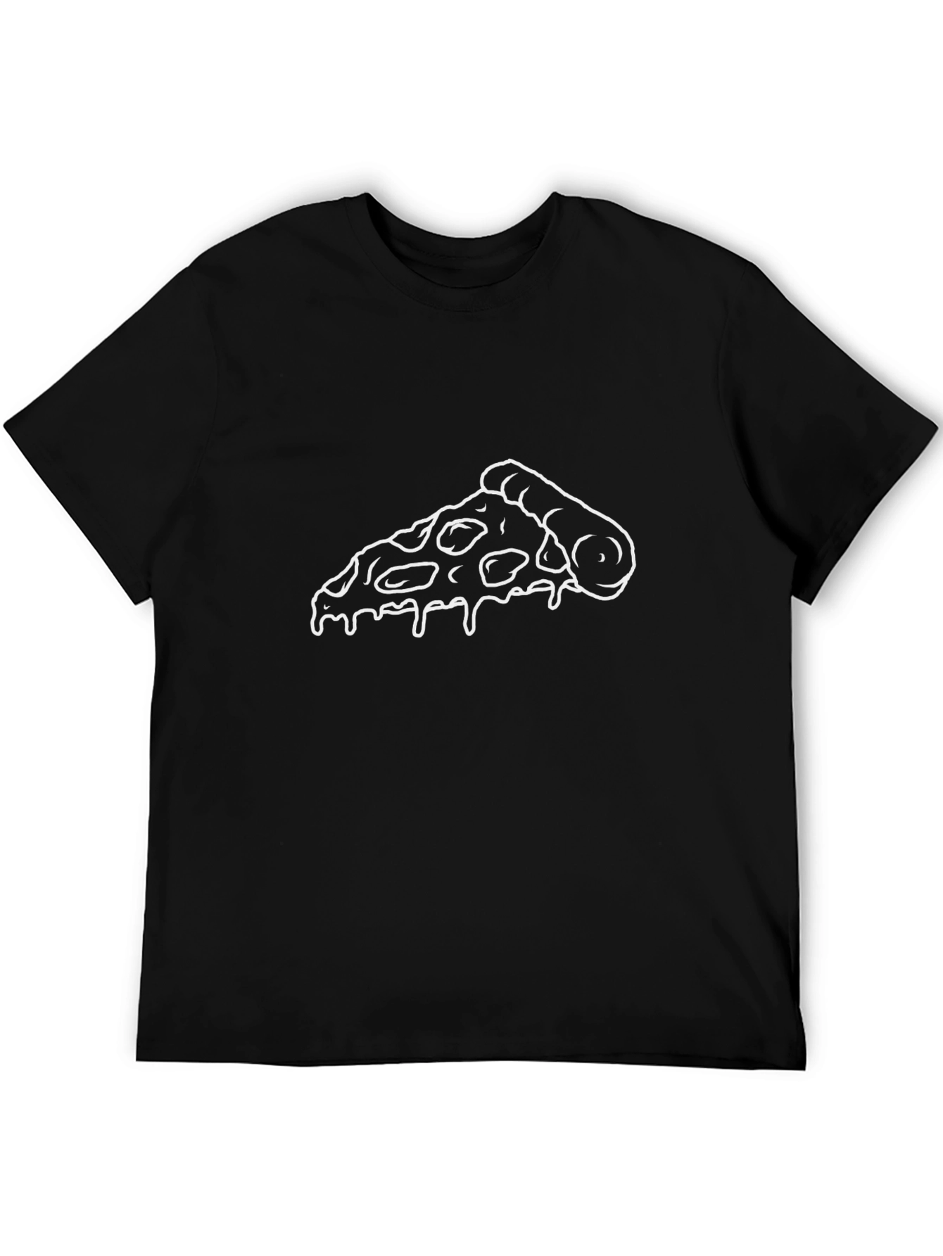 Pizza Slice Graphic Tee - Casual Comfort