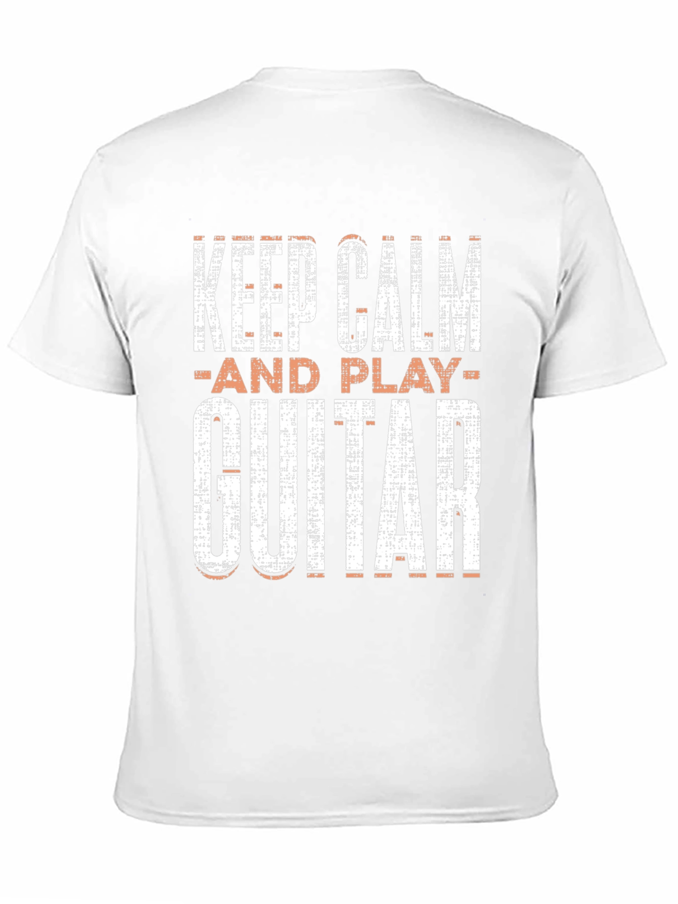 Keep Calm and Play Guitar T-Shirt - Black