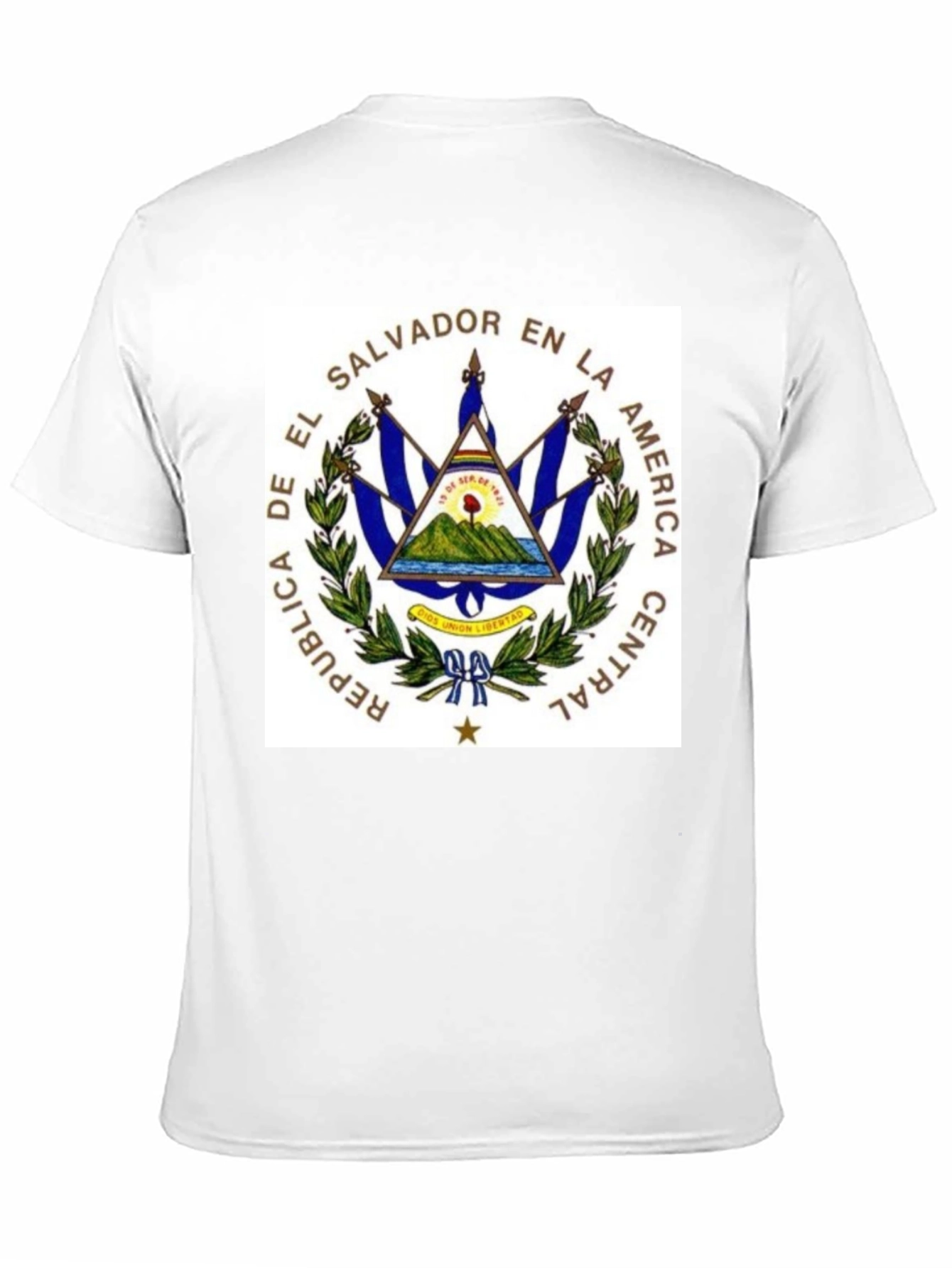 El Salvador Flag Graphic T-Shirt