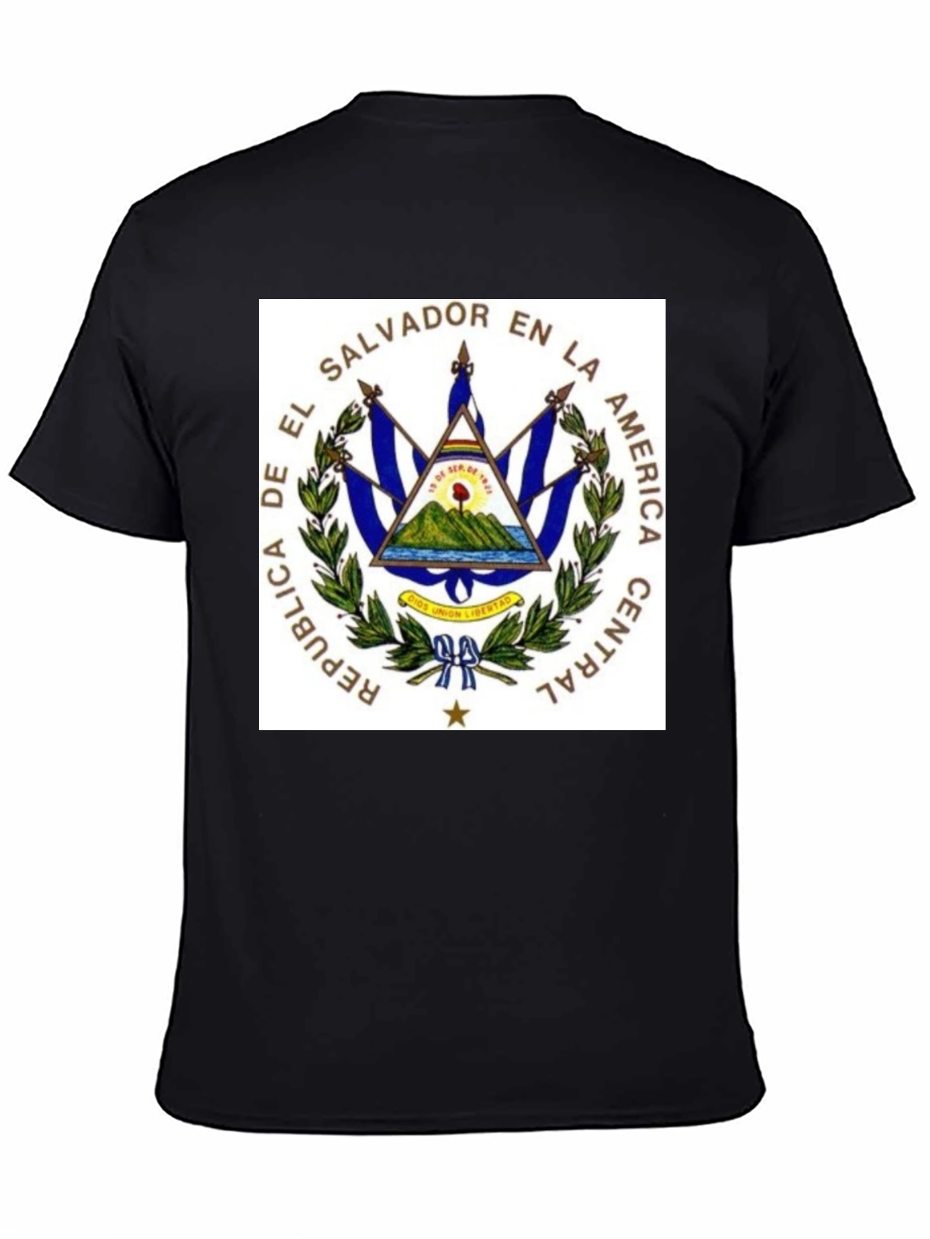 El Salvador Flag Graphic T-Shirt