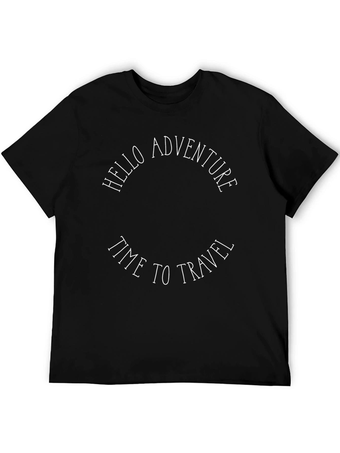 Hello Adventure T-Shirt - Time to Travel Graphic Tee
