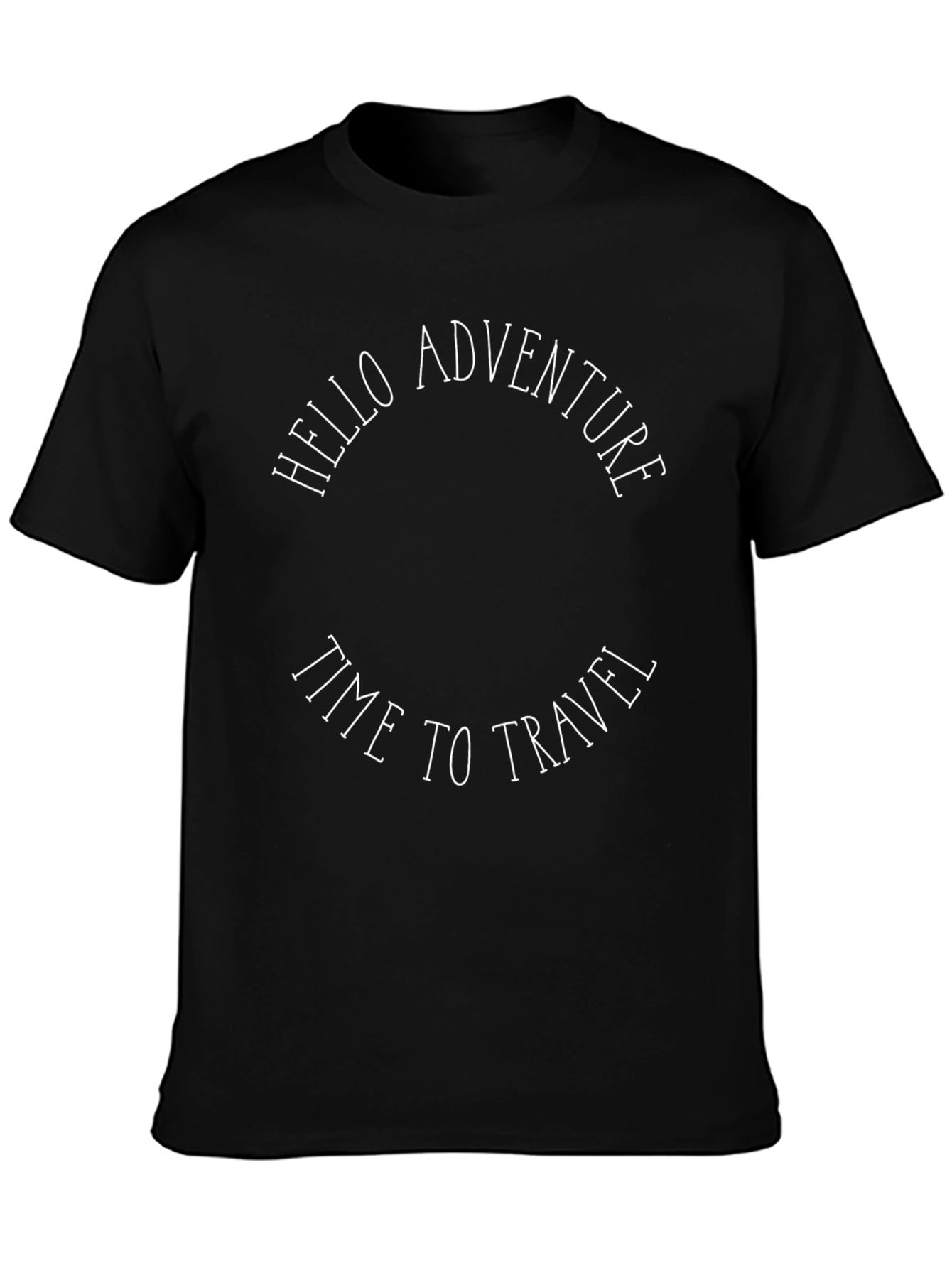 Hello Adventure T-Shirt - Time to Travel Graphic Tee