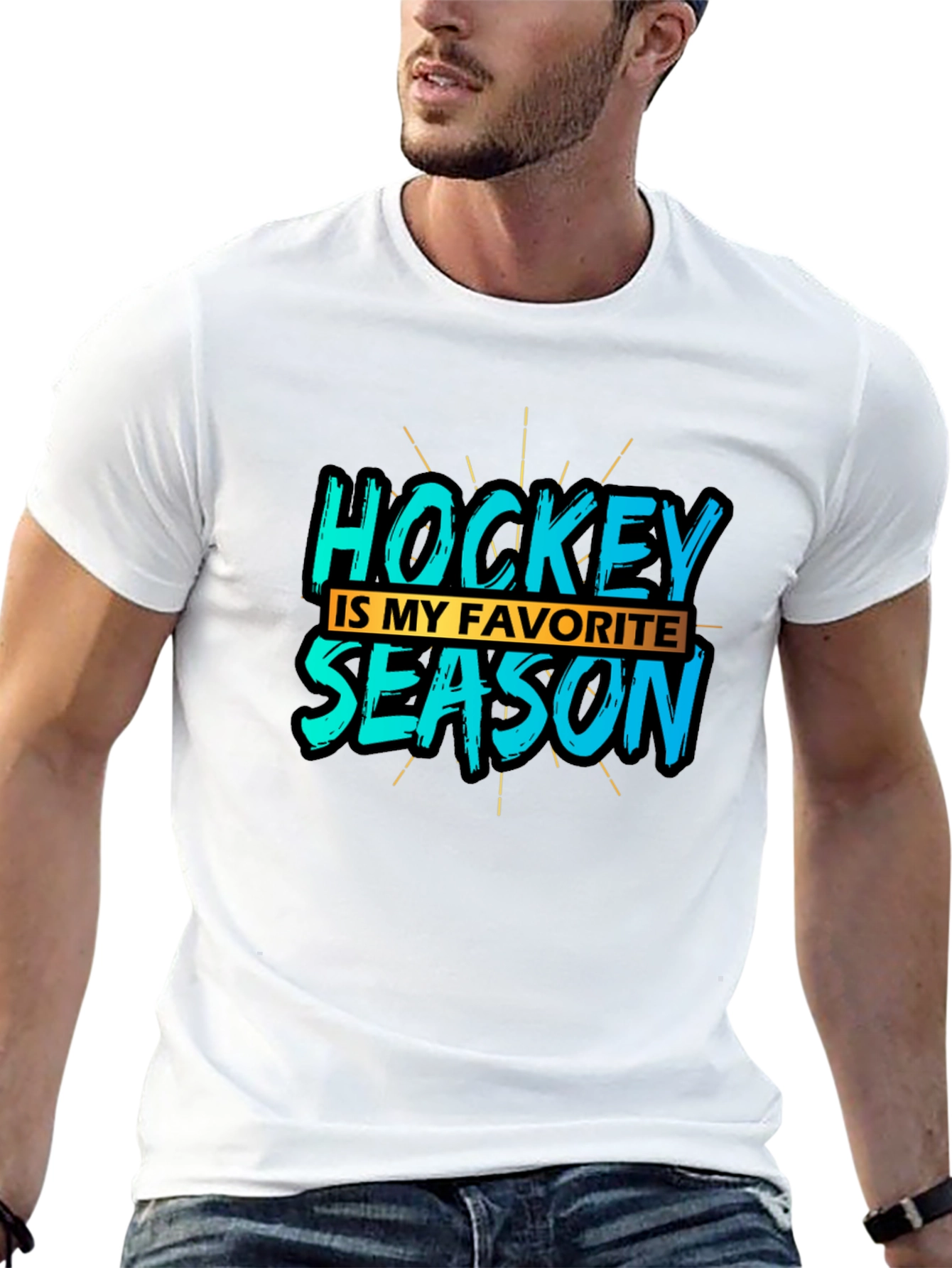 Hockey is My Favorite Season Graphic Tee
