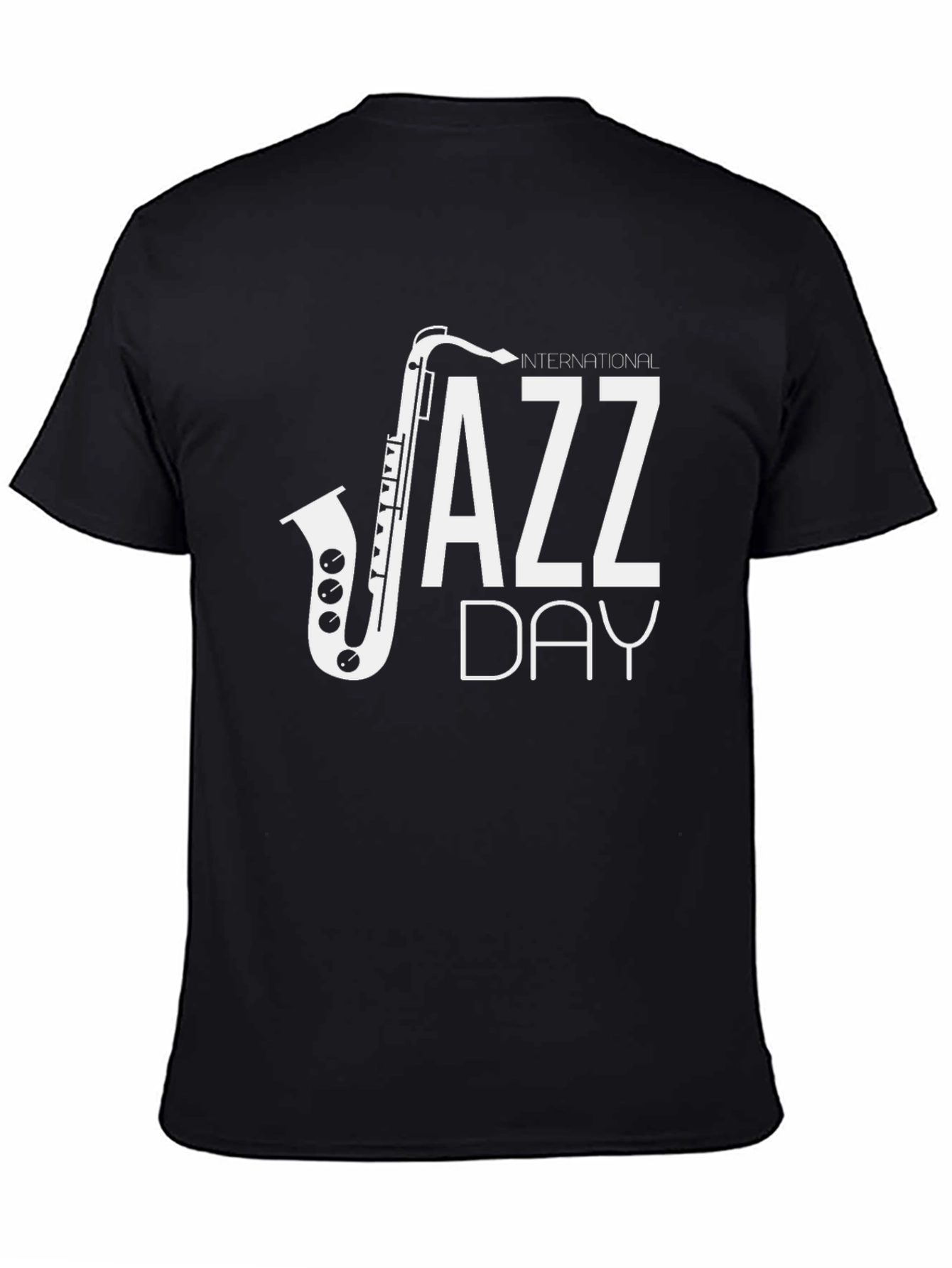 International Jazz Day Black T-Shirt