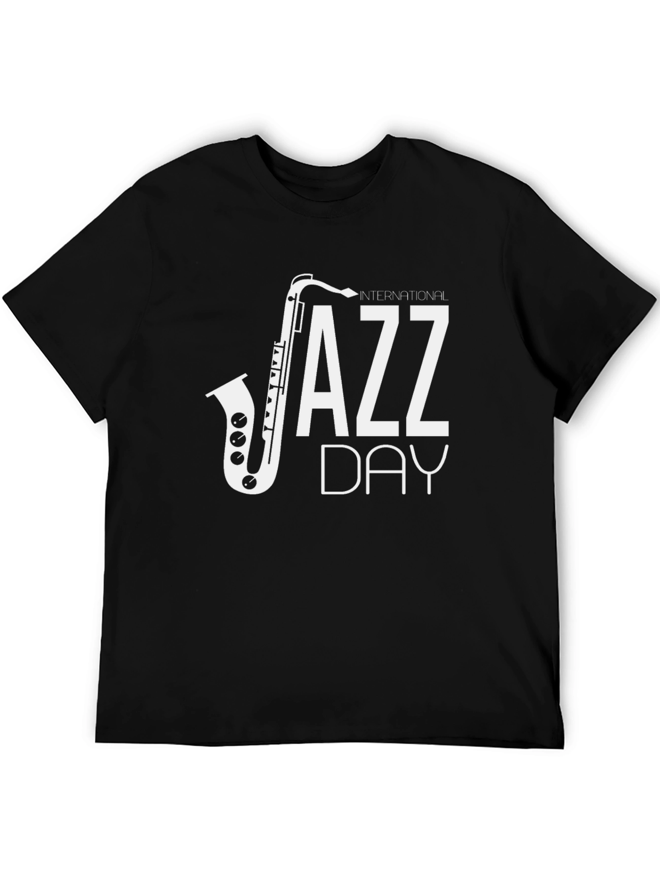 International Jazz Day Black T-Shirt