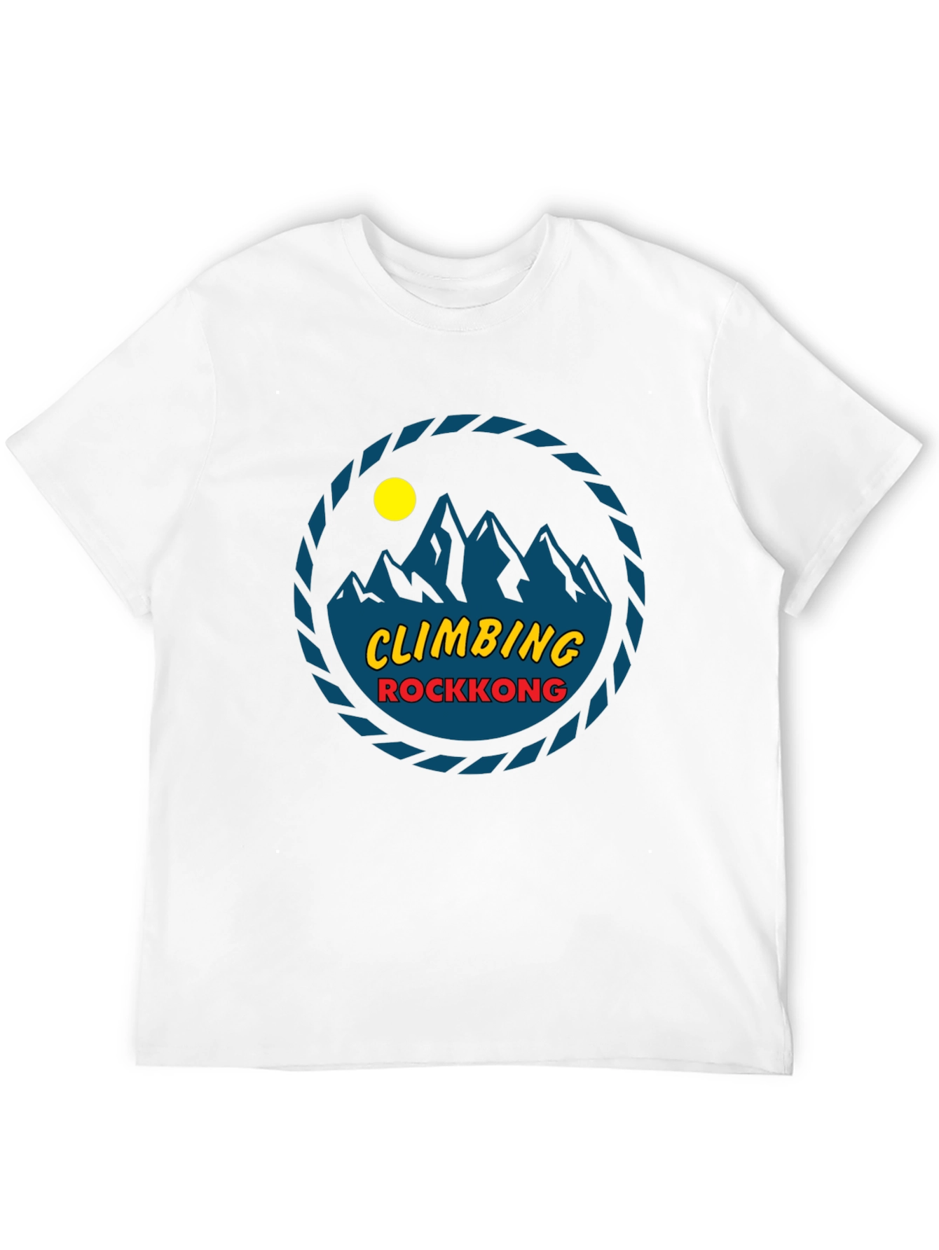 Climbing Rockkong Black Graphic Tee