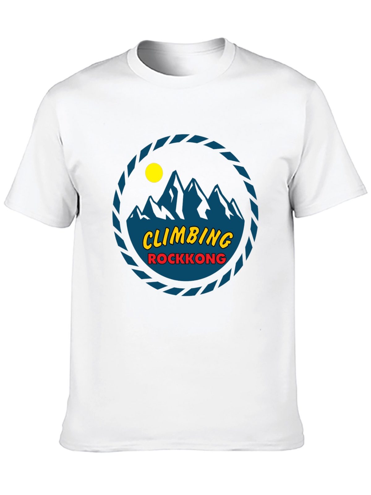 Climbing Rockkong Black Graphic Tee