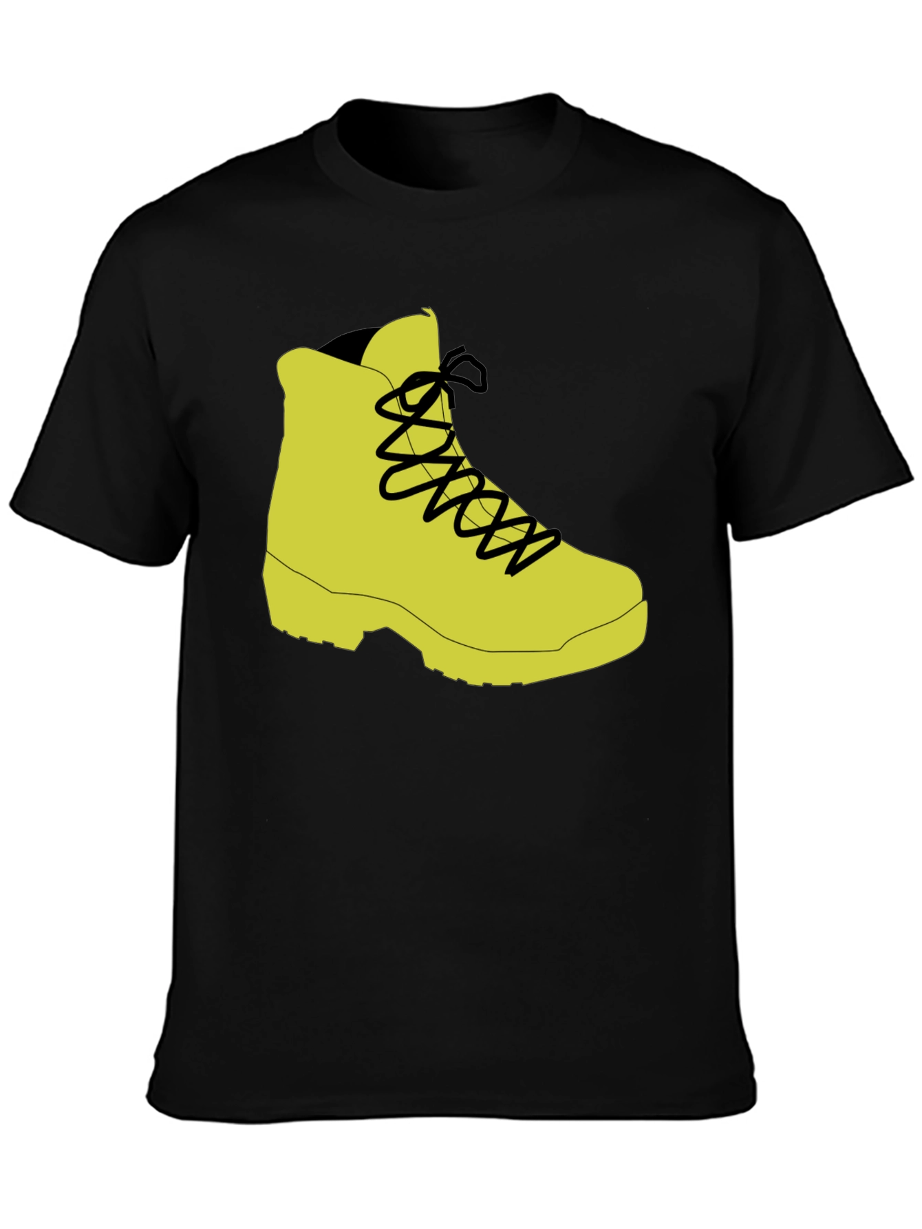 Hiking Boot Graphic Tee - Black