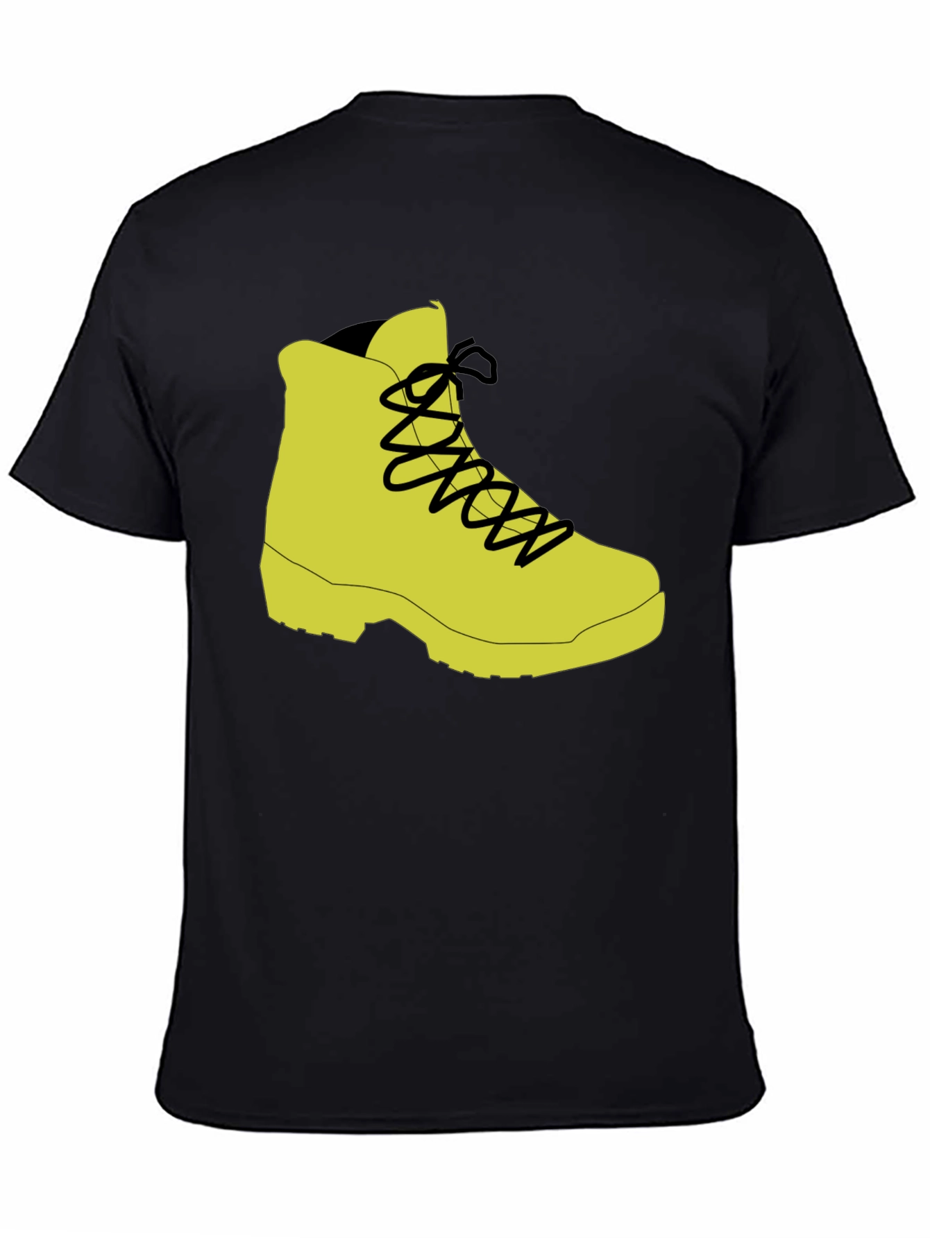 Hiking Boot Graphic Tee - Black