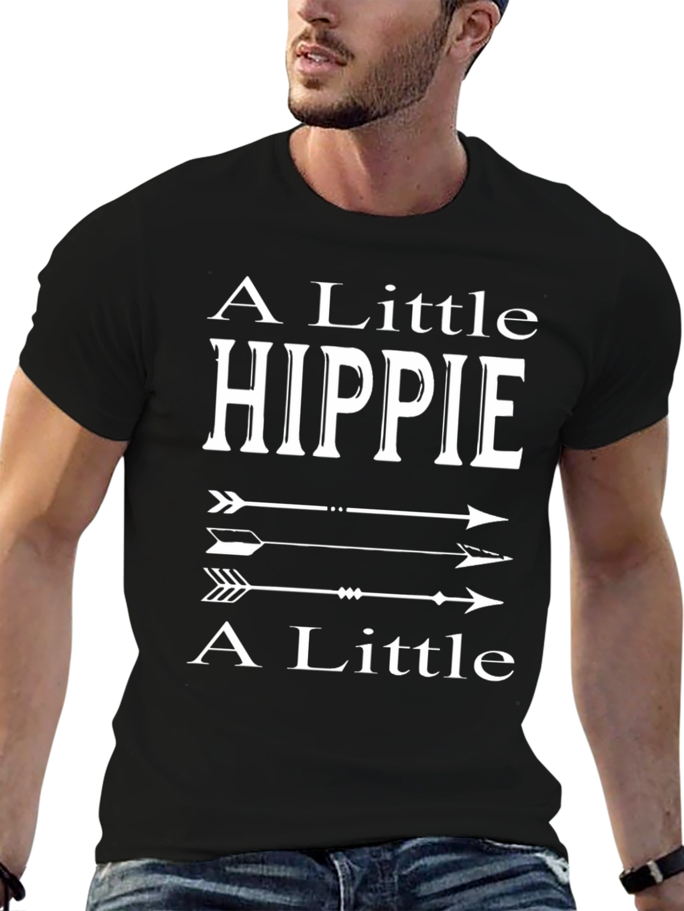 A Little Hippie Arrow Graphic Tee