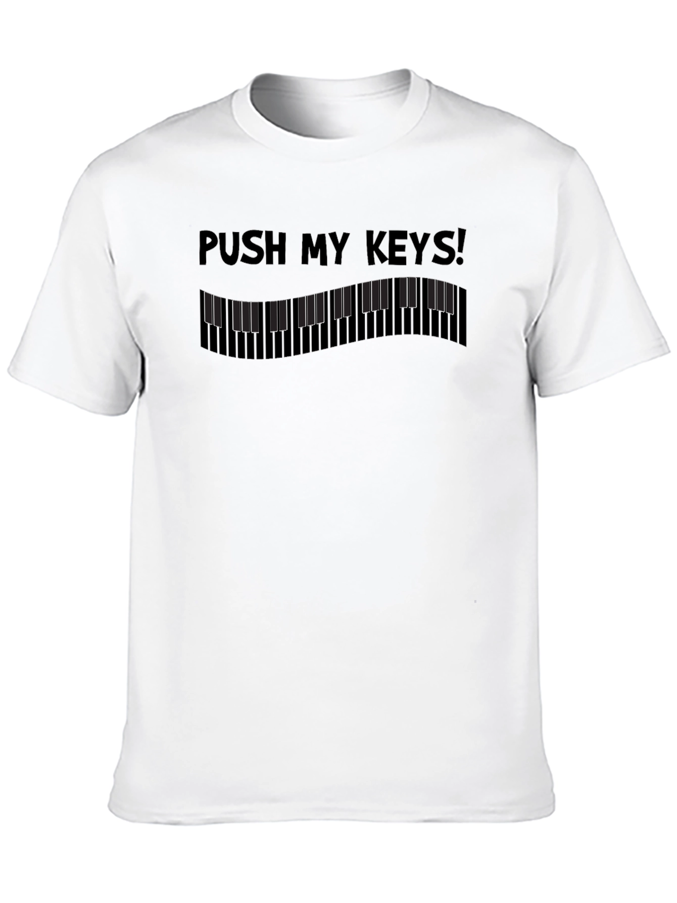 Push My Keys T-Shirt - Music Lover Tee