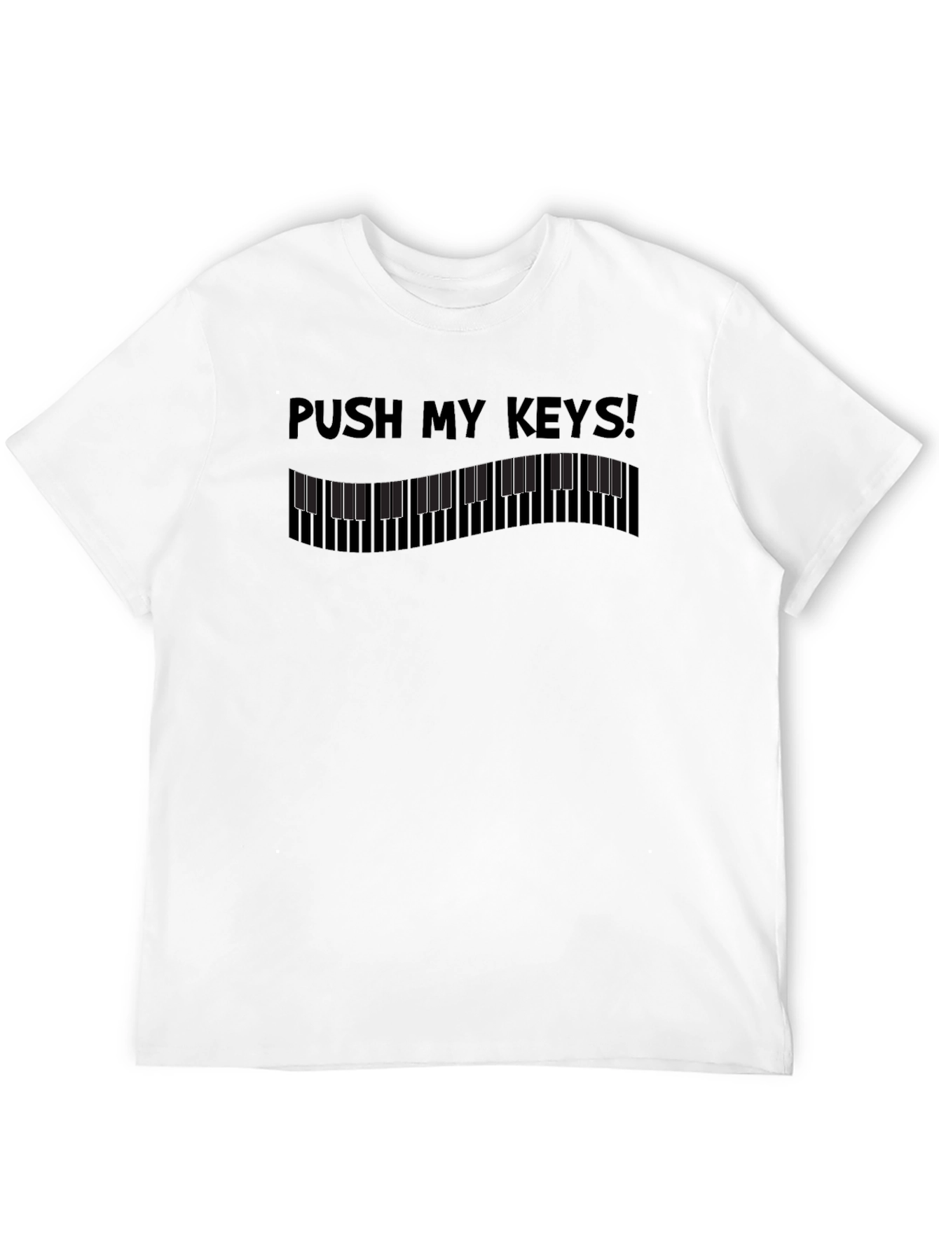 Push My Keys T-Shirt - Music Lover Tee