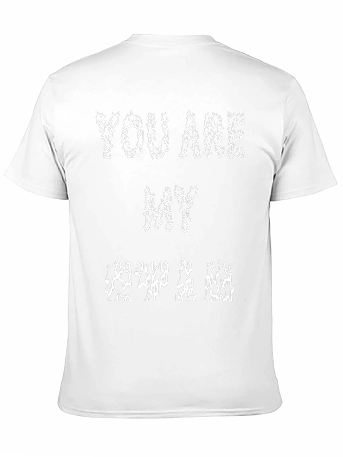 YOU ARE MY STAR T-Shirt - Black Cotton Tee