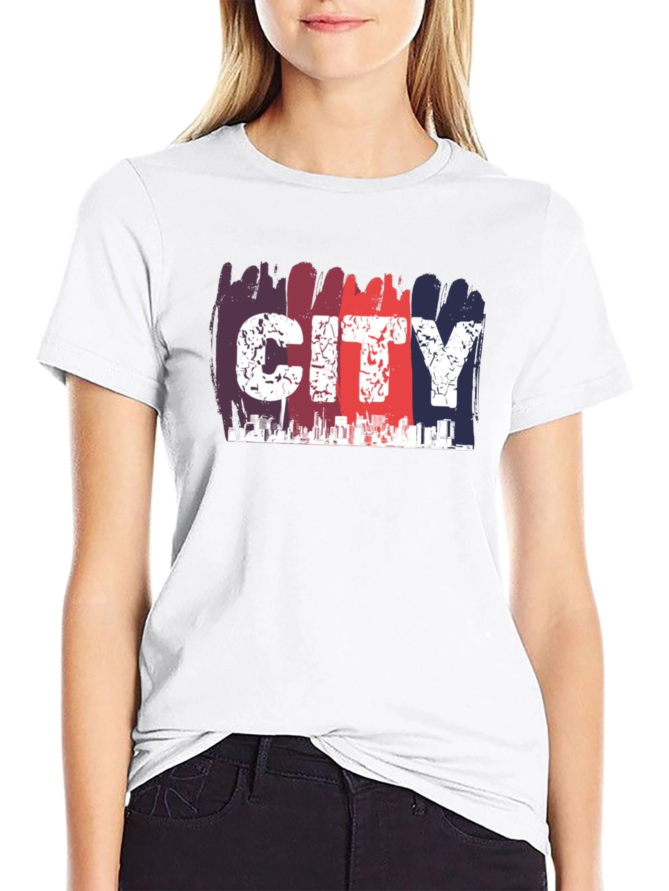 Urban Cityscape Graphic Tee