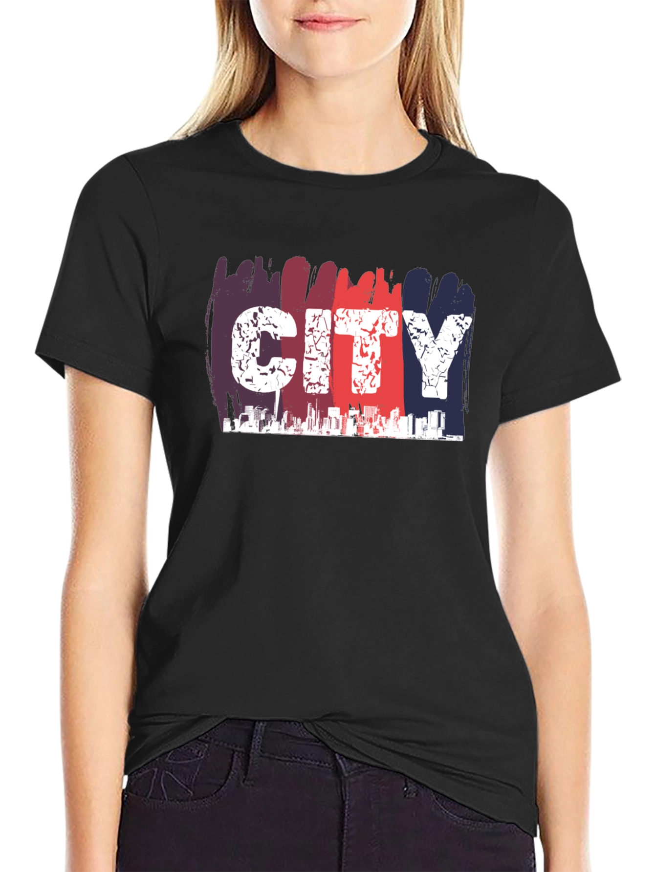 Urban Cityscape Graphic Tee