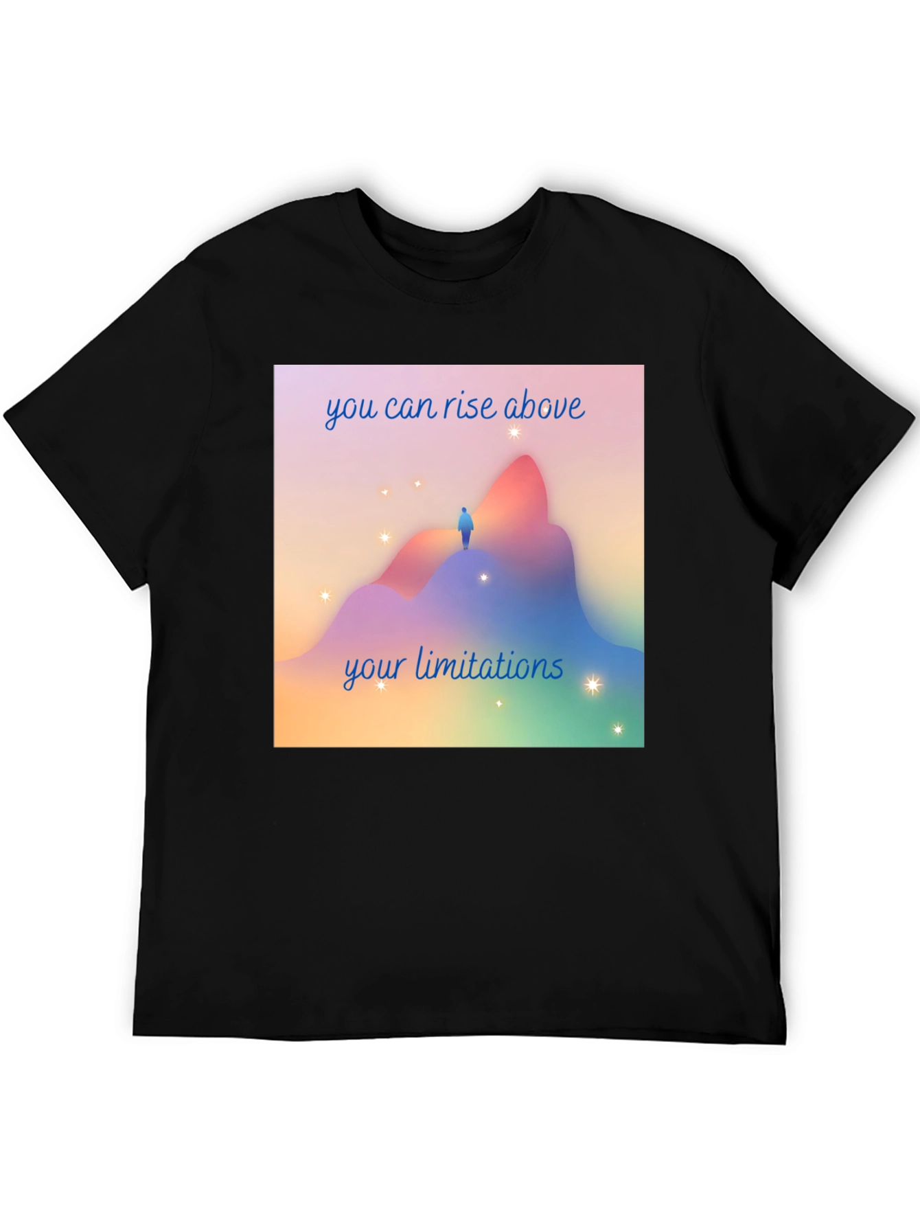 Motivational T-Shirt: Rise Above Limitations