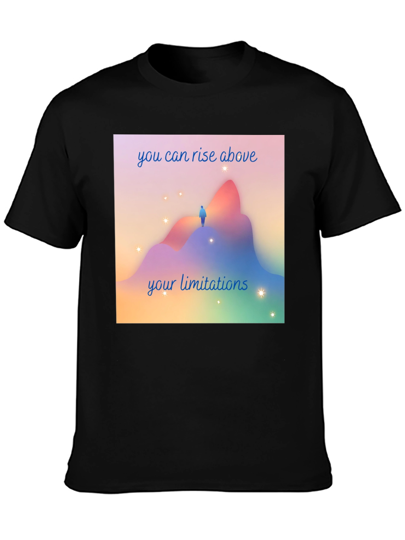 Motivational T-Shirt: Rise Above Limitations
