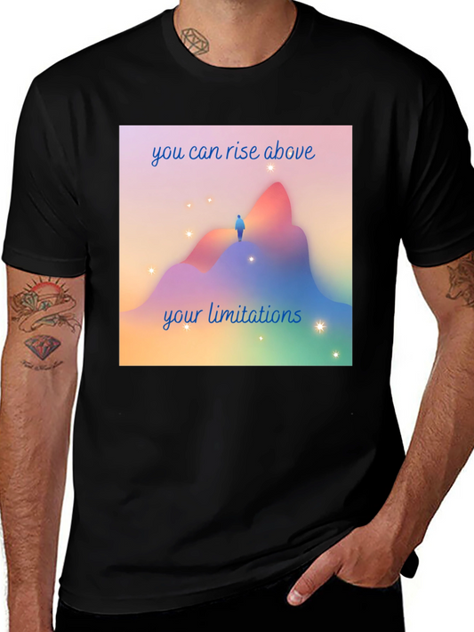 Motivational T-Shirt: Rise Above Limitations