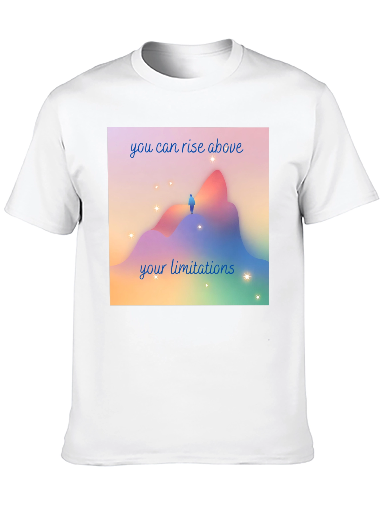 Motivational T-Shirt: Rise Above Limitations