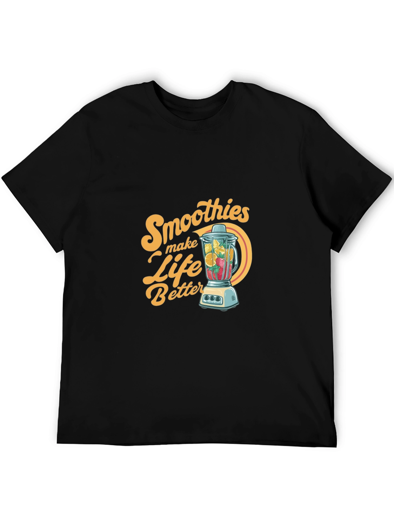 Smoothies Make Life Better Graphic T-Shirt