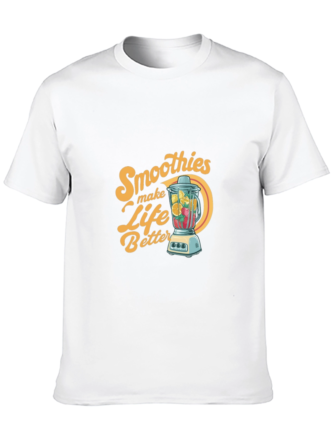 Smoothies Make Life Better Graphic T-Shirt
