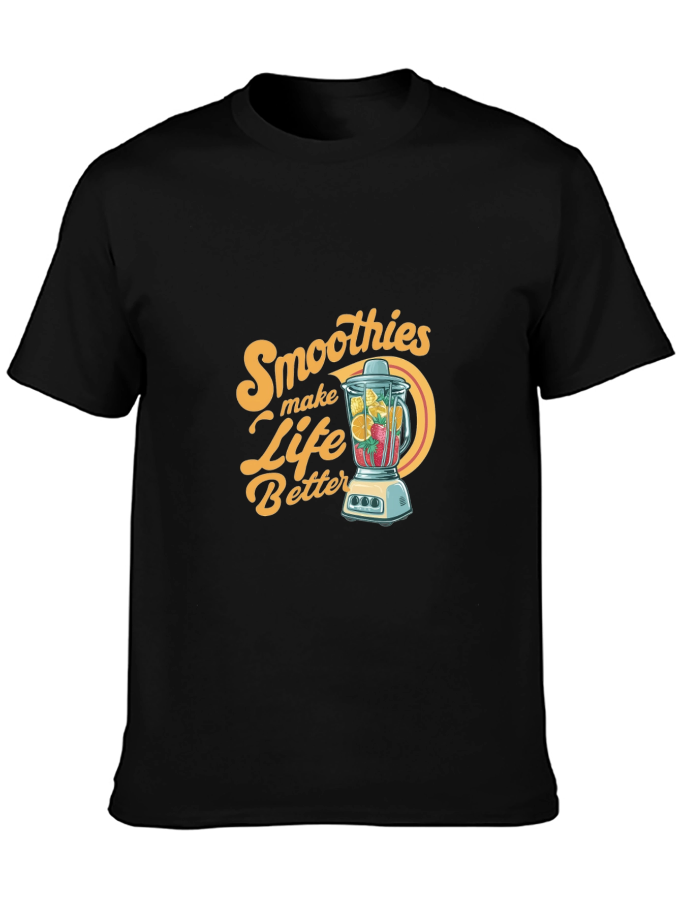 Smoothies Make Life Better Graphic T-Shirt