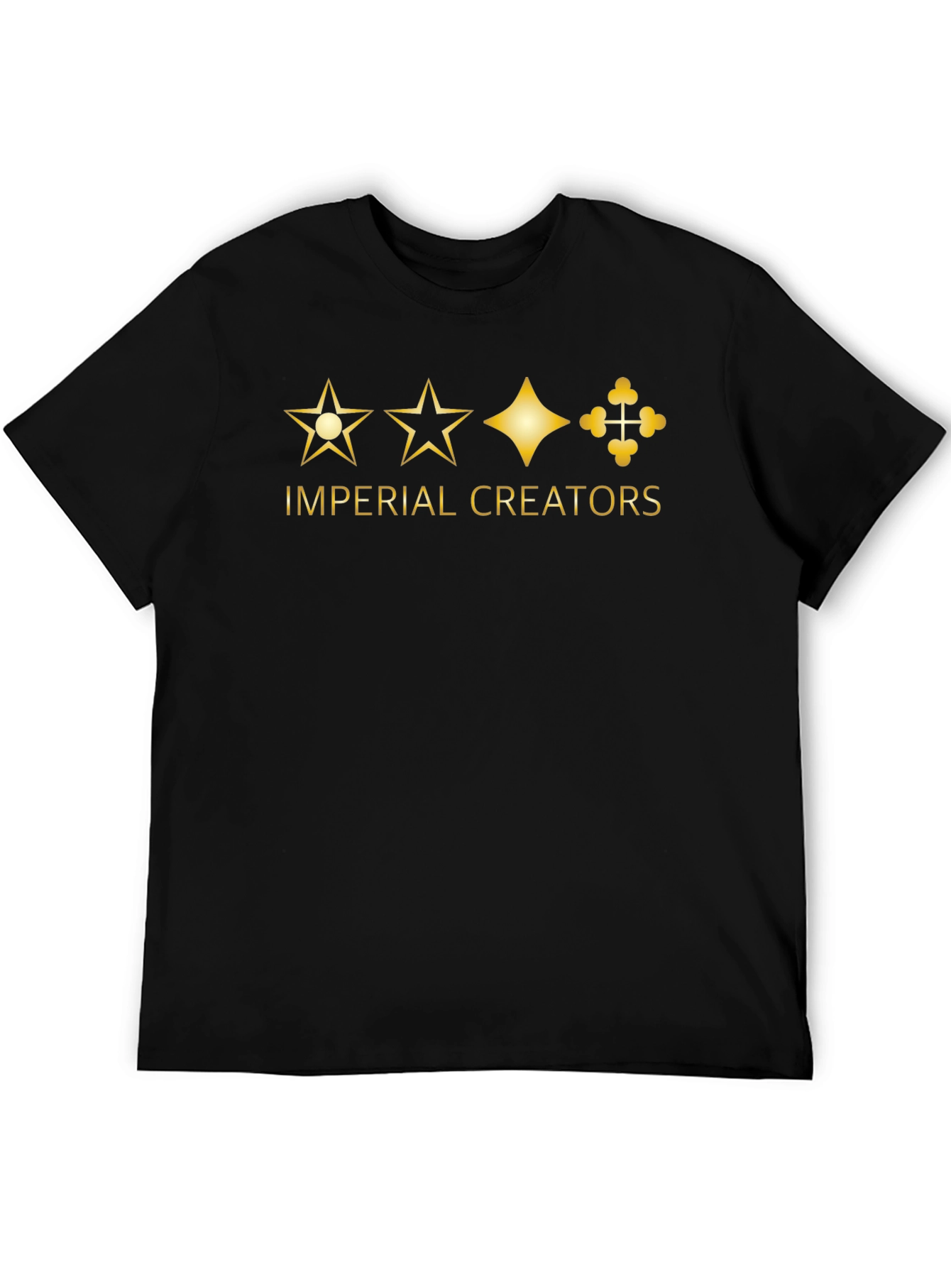 Imperial Creators Black Graphic T-Shirt