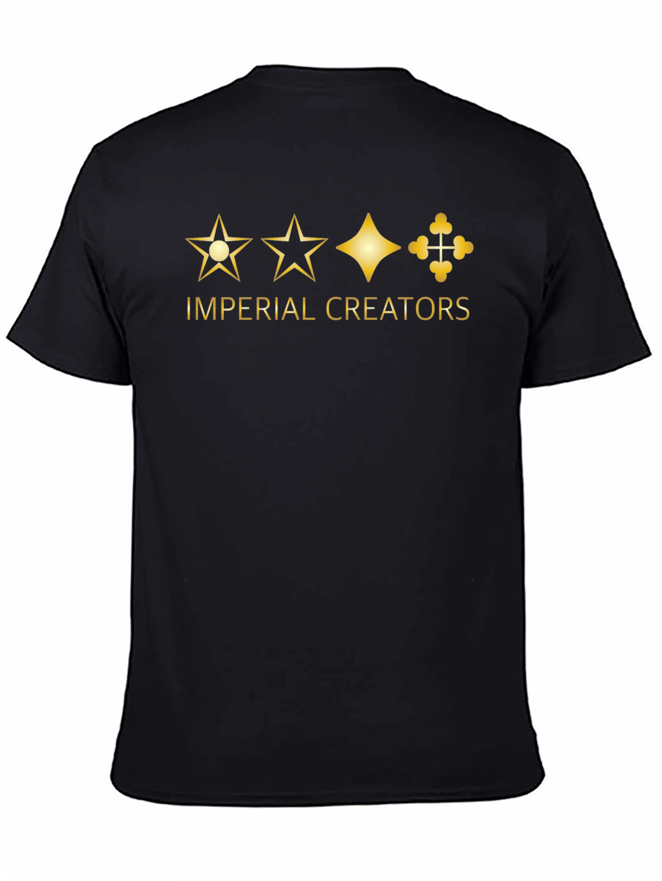 Imperial Creators Black Graphic T-Shirt