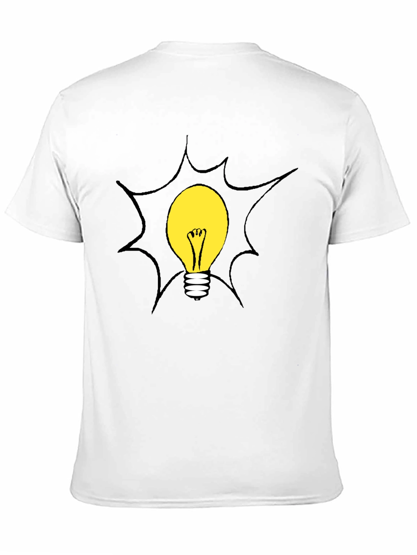 Bright Idea Black Graphic Tee