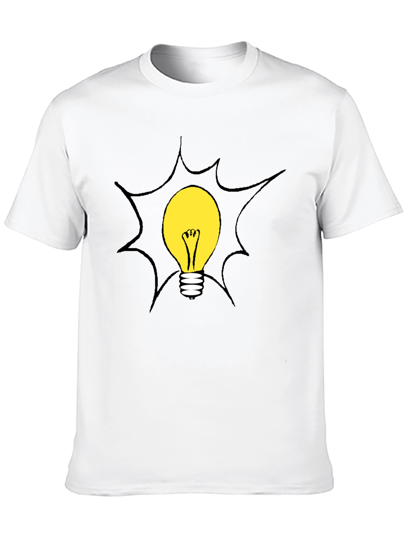 Bright Idea Black Graphic Tee