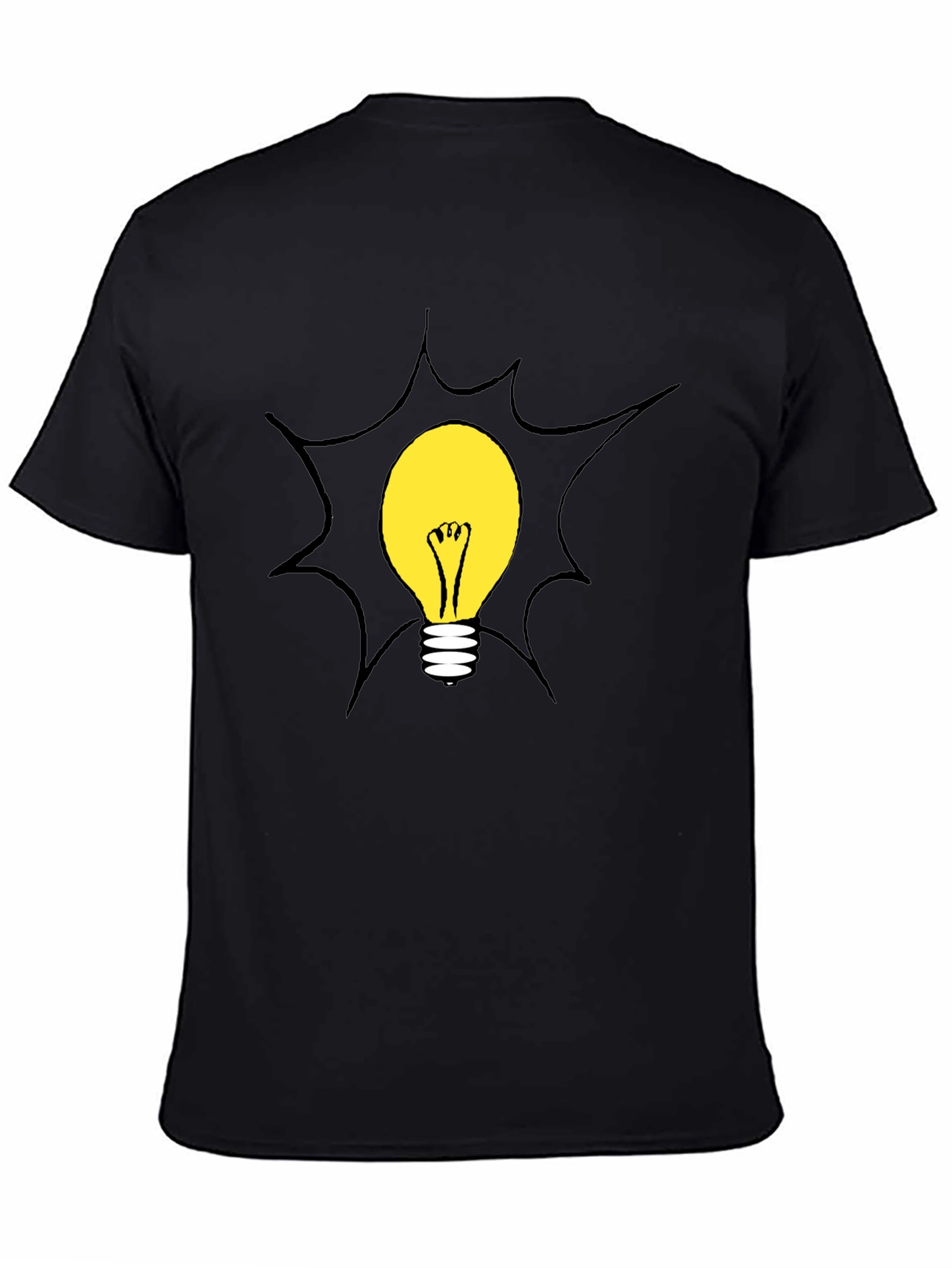 Bright Idea Black Graphic Tee