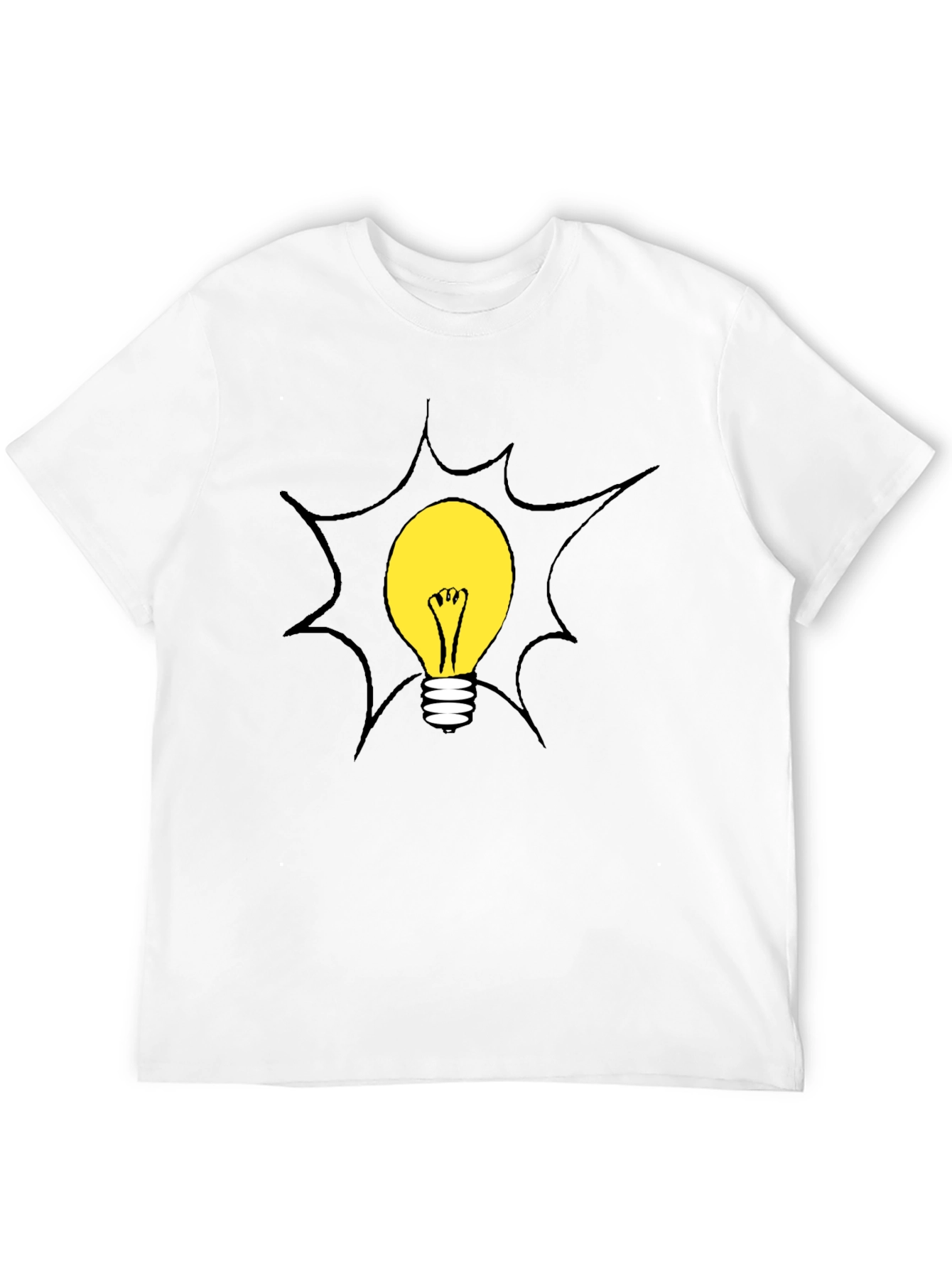 Bright Idea Black Graphic Tee