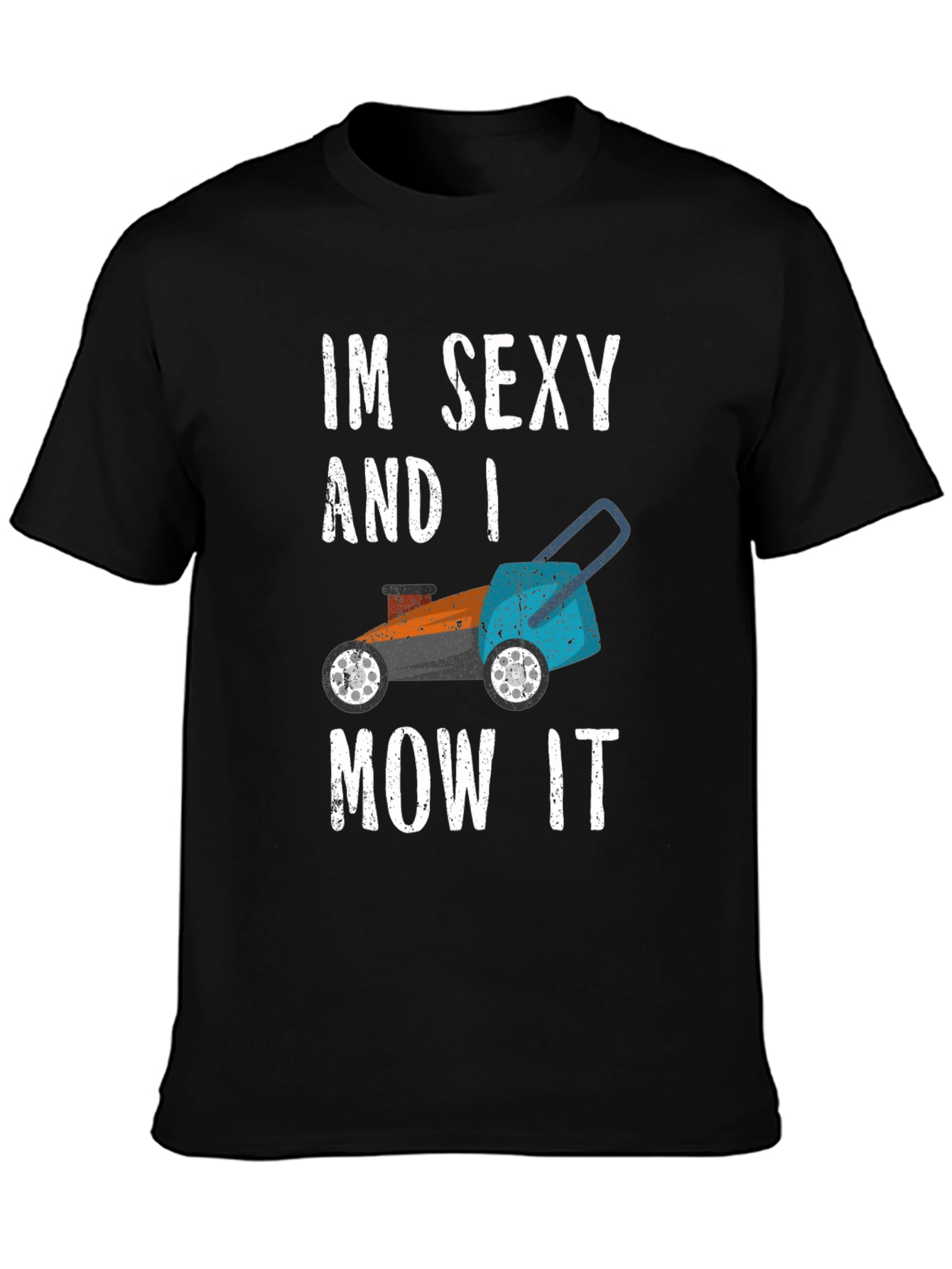 Im Sexy and I Mow It Graphic T-Shirt