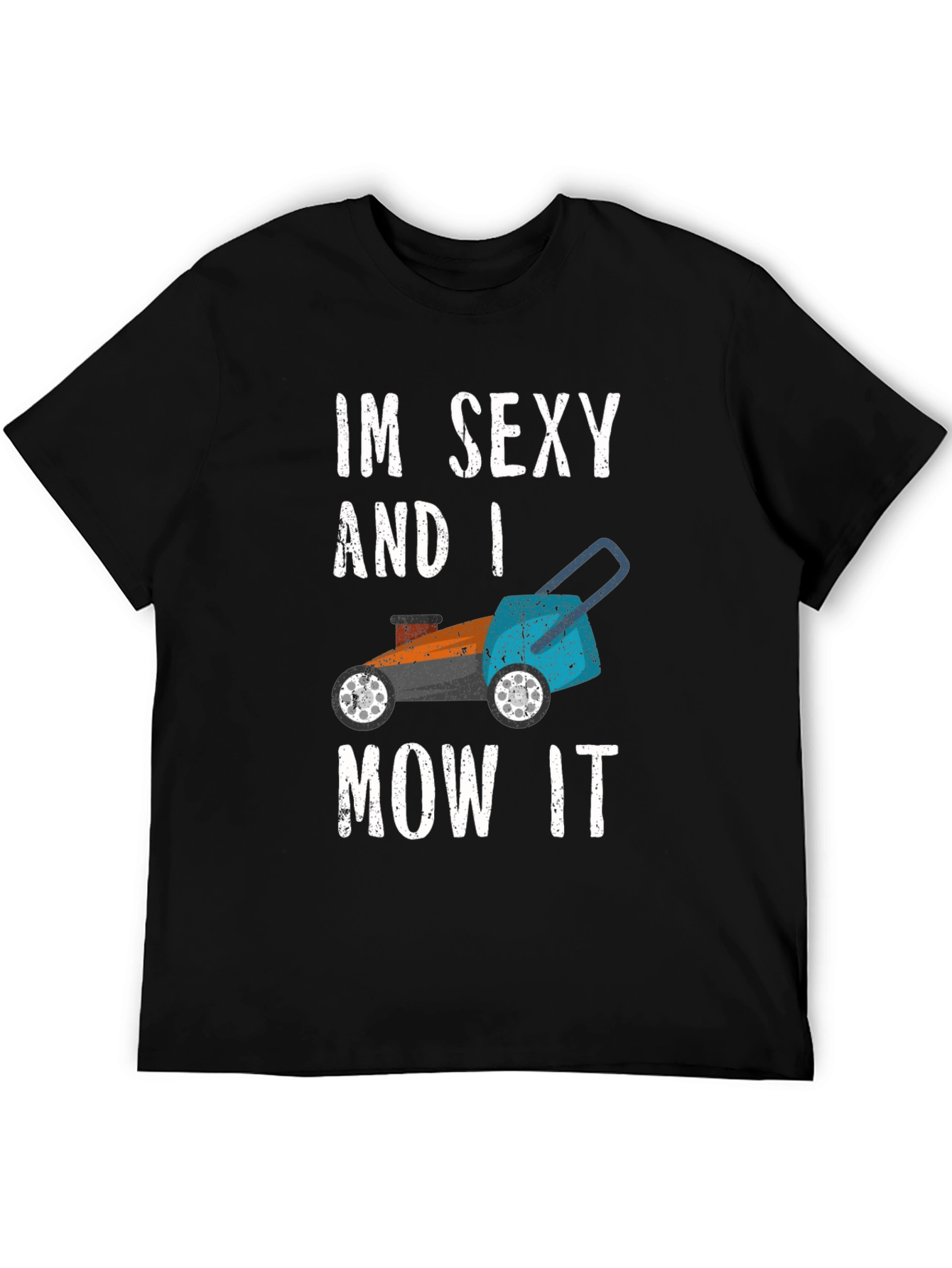 Im Sexy and I Mow It Graphic T-Shirt