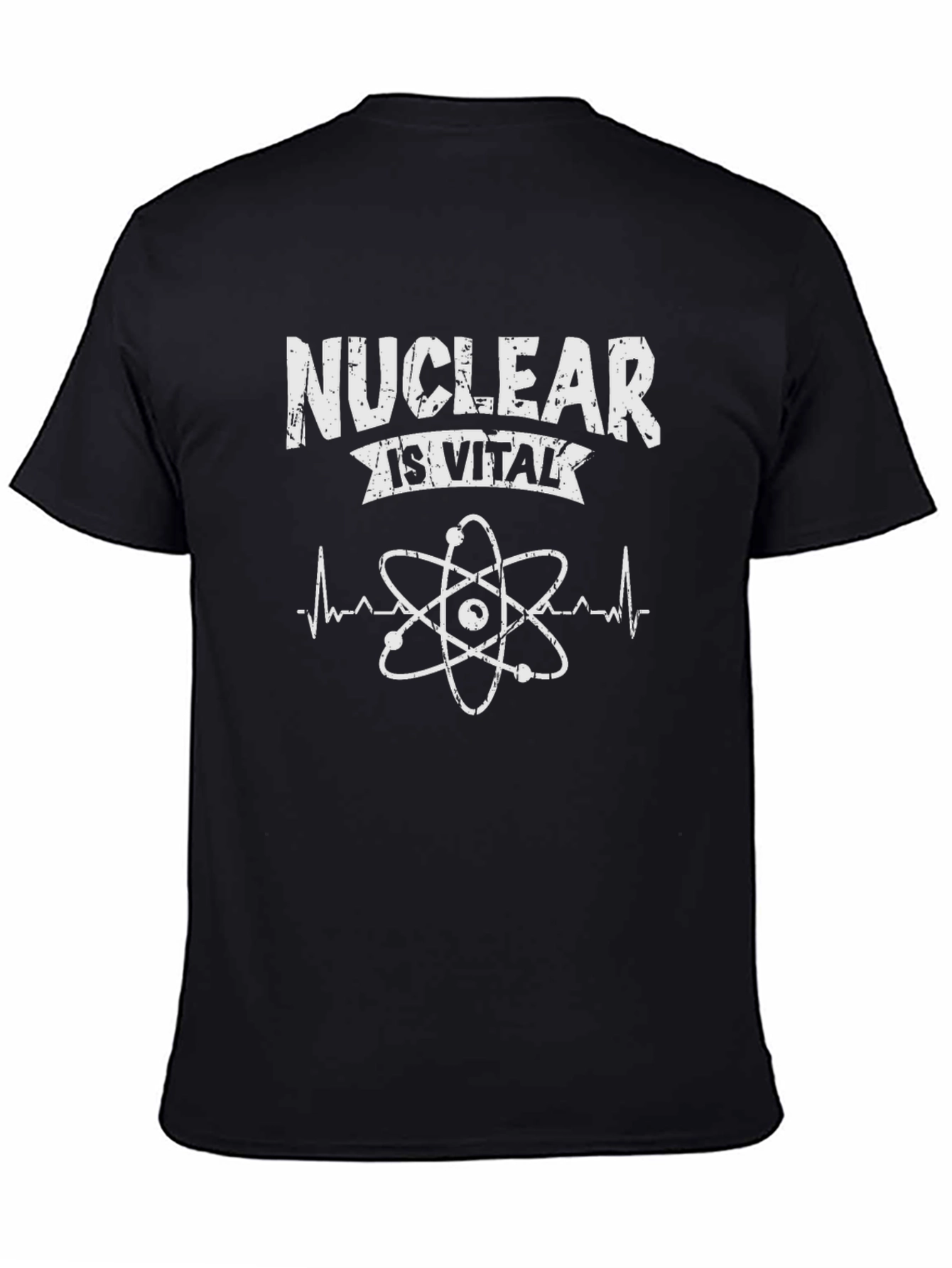 Nuclear is Vital Graphic Print Tee