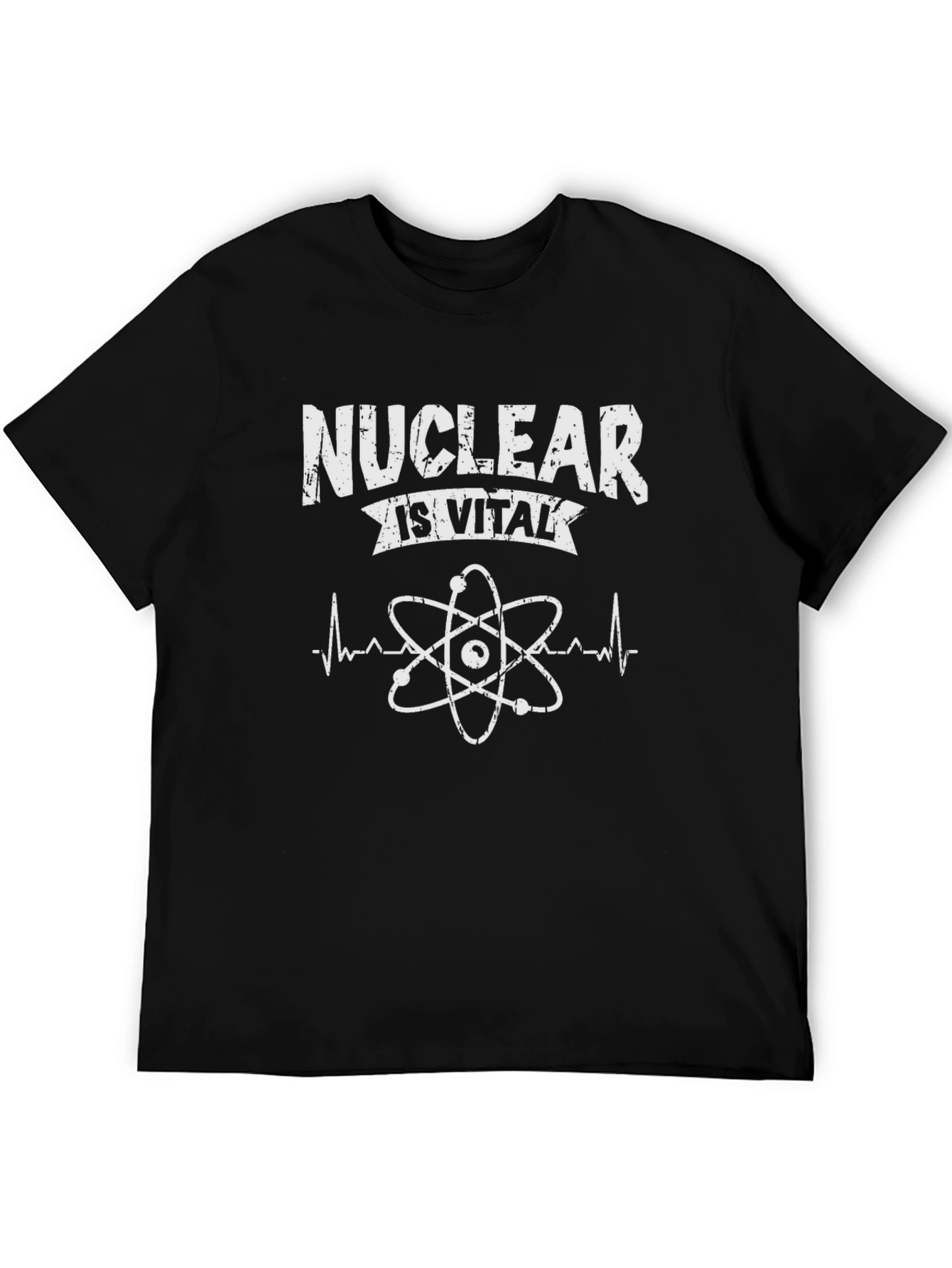 Nuclear is Vital Graphic Print Tee