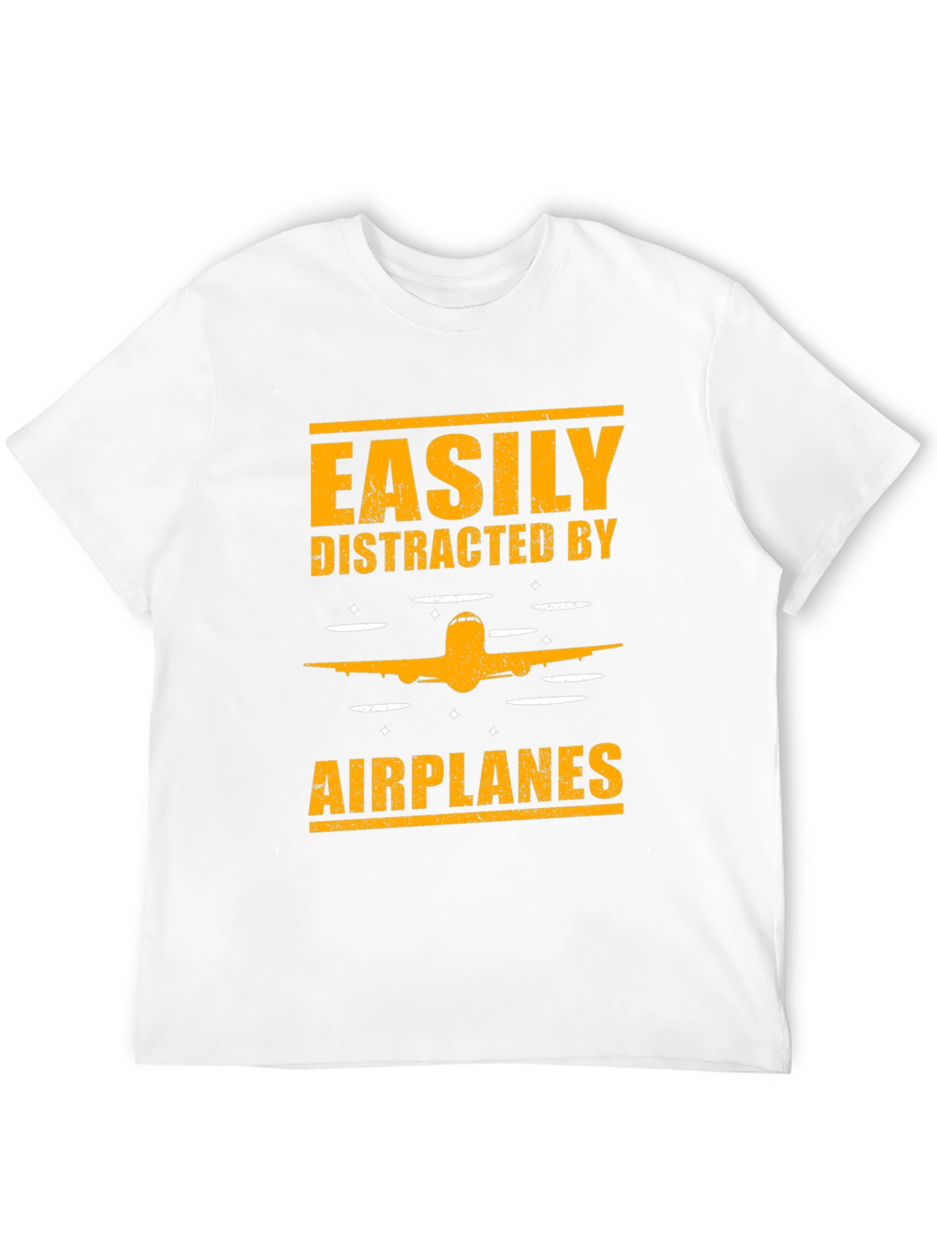 Easily Distracted by Airplanes T-Shirt