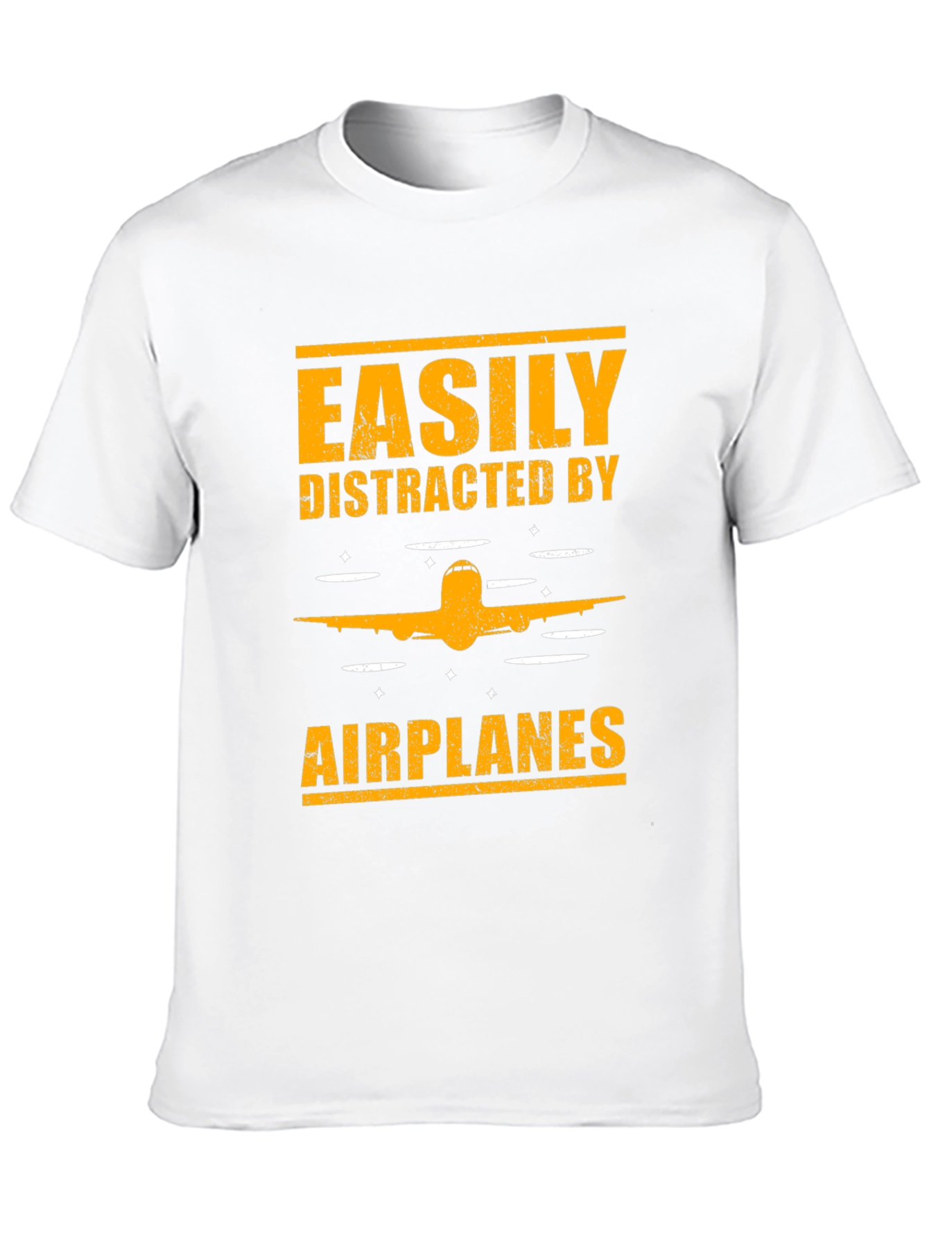 Easily Distracted by Airplanes T-Shirt