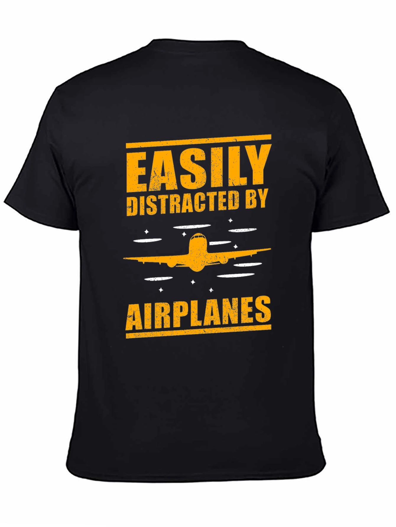 Easily Distracted by Airplanes T-Shirt