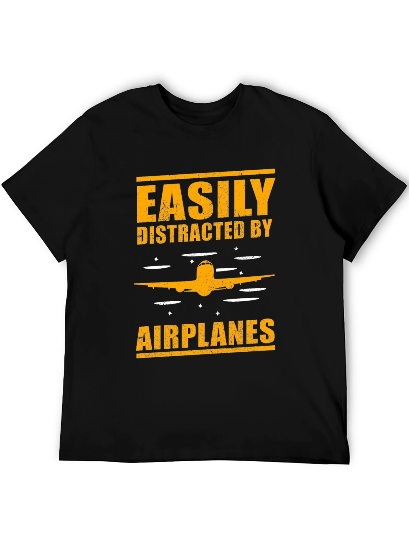 Easily Distracted by Airplanes T-Shirt